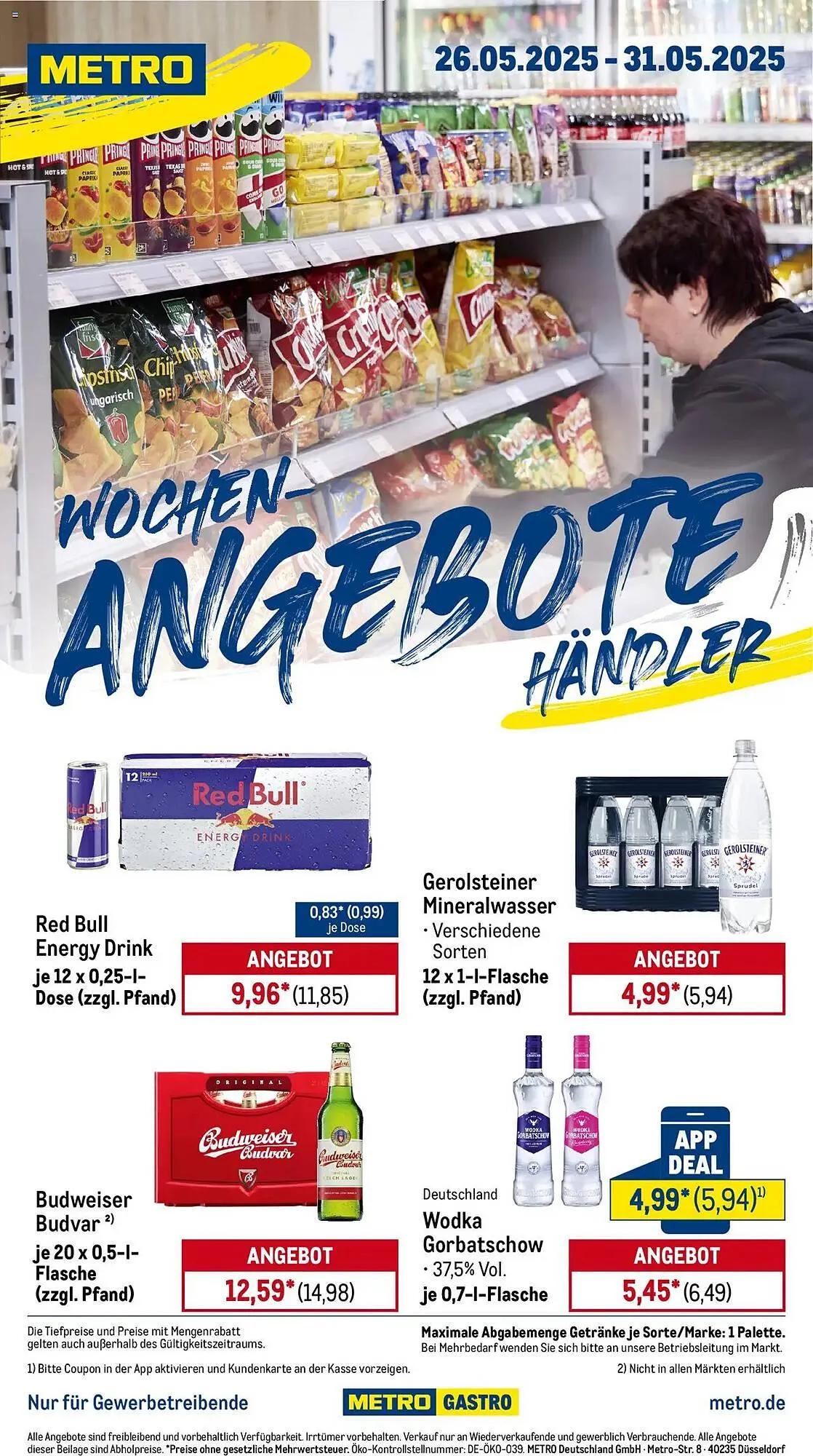 METRO Prospekt von 26. Mai bis 31. Mai 2025 - Prospekt seite 1