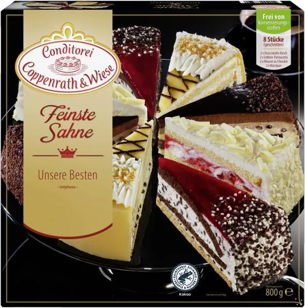 Coppenrath & Wiese Feinste Sahne Unsere Besten 800 g