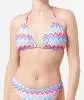 Triangel Bikini-Oberteil Janina, Zickzackmuster