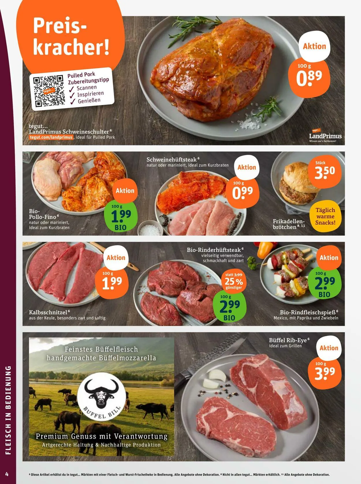 Tegut Aktueller Prospekt von 30. Juni bis 6. Juli 2025 - Prospekt seite 6