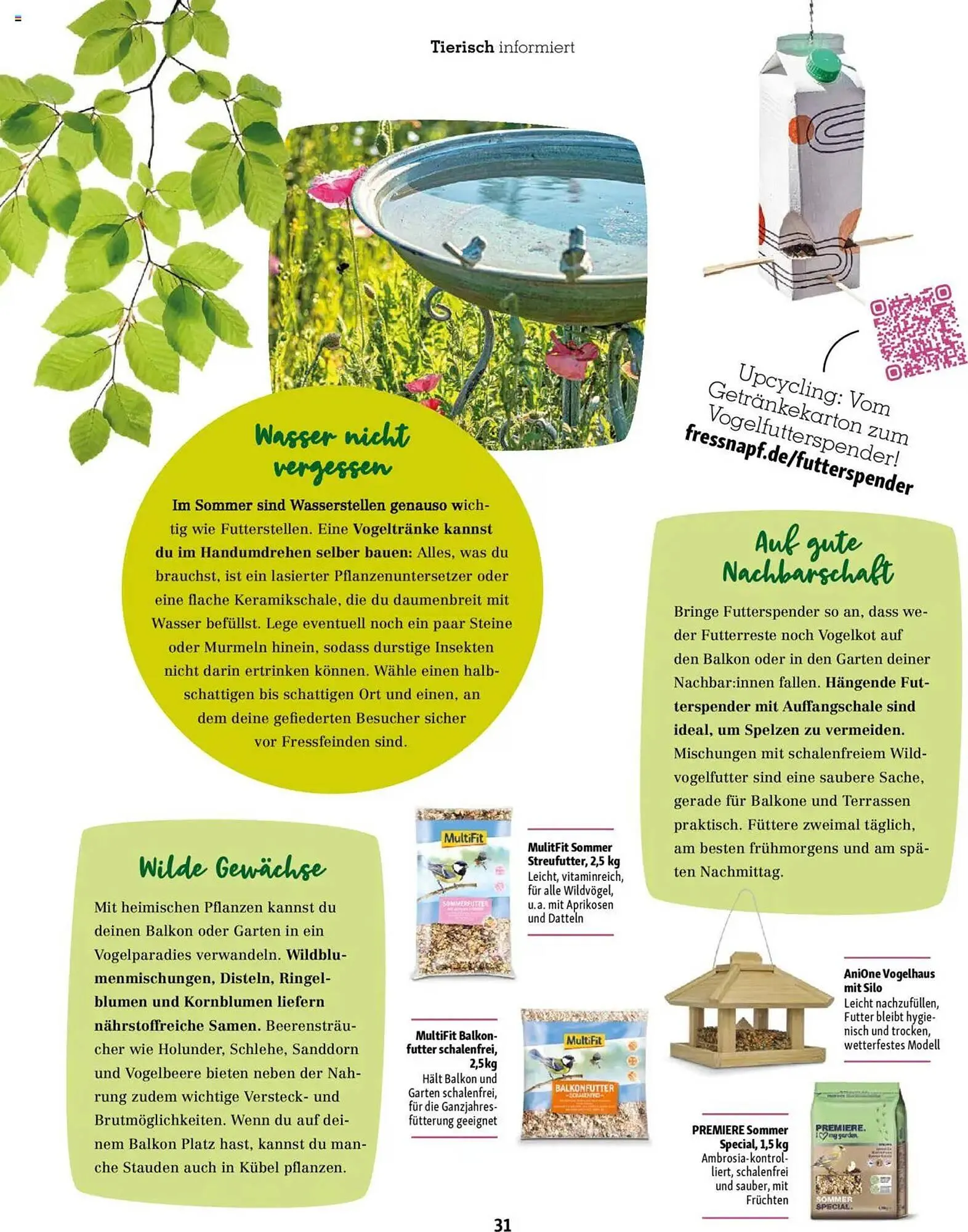 Fressnapf Prospekt von 1. Juli bis 31. August 2025 - Prospekt seite 31