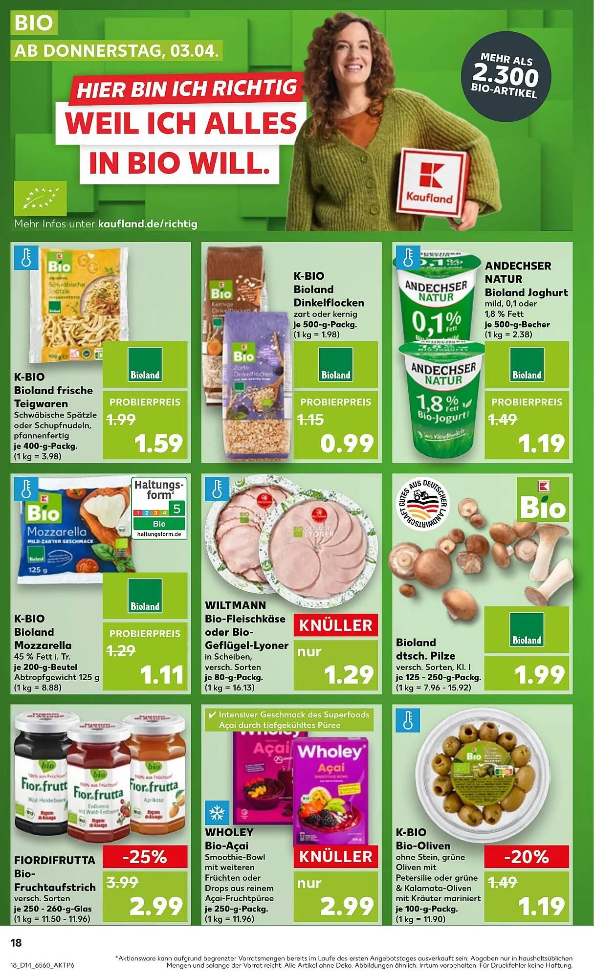Kaufland Prospekt von 3. April bis 9. April 2025 - Prospekt seite 18