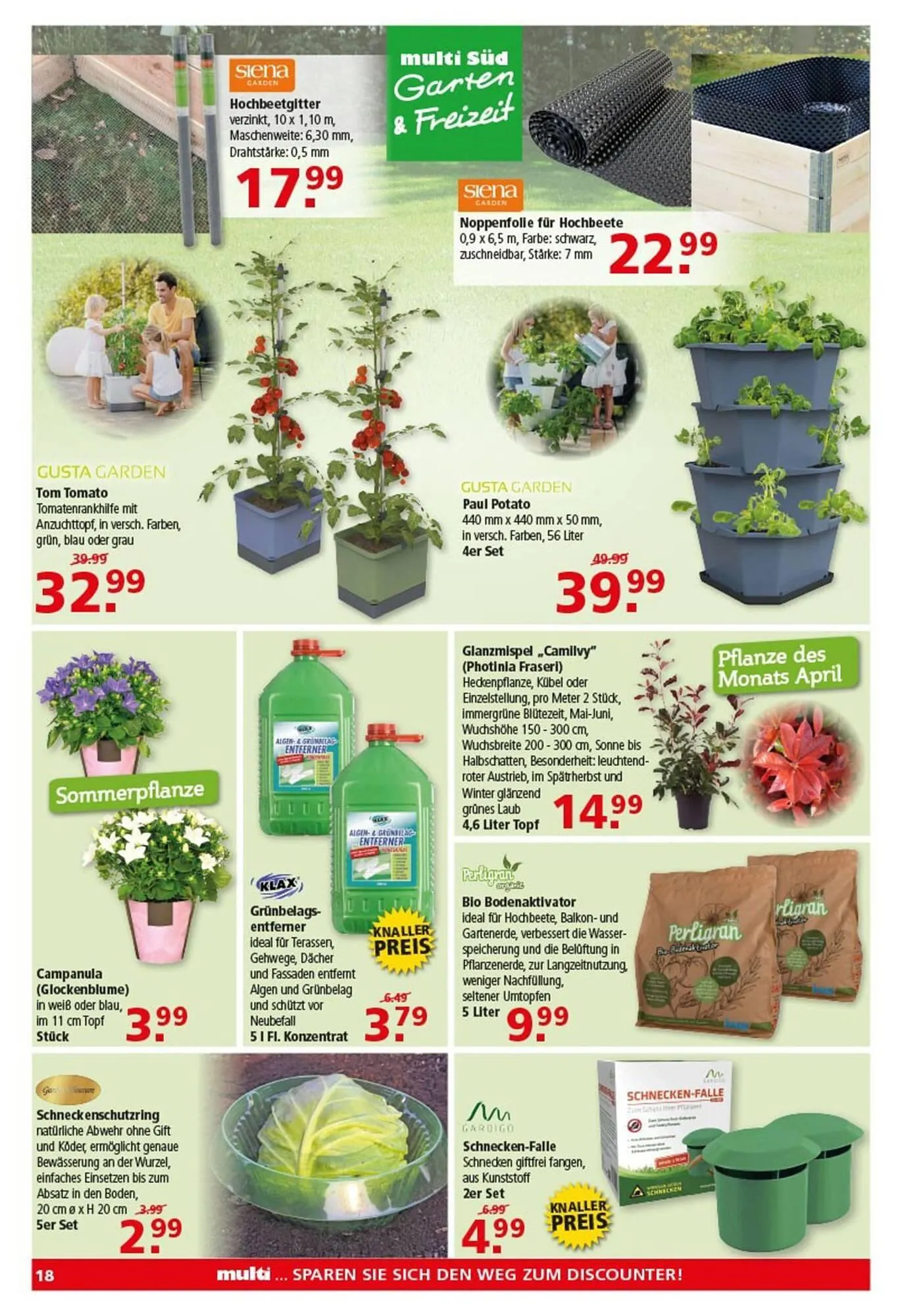 Multi Markt Prospekt von 14. April bis 19. April 2025 - Prospekt seite 18