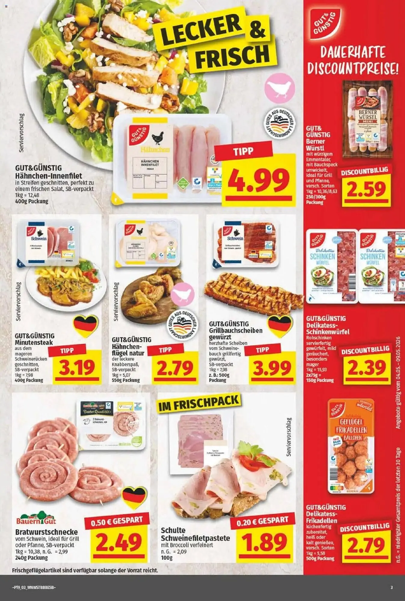 NP Discount Prospekt von 4. Mai bis 9. Mai 2026 - Prospekt seite 3