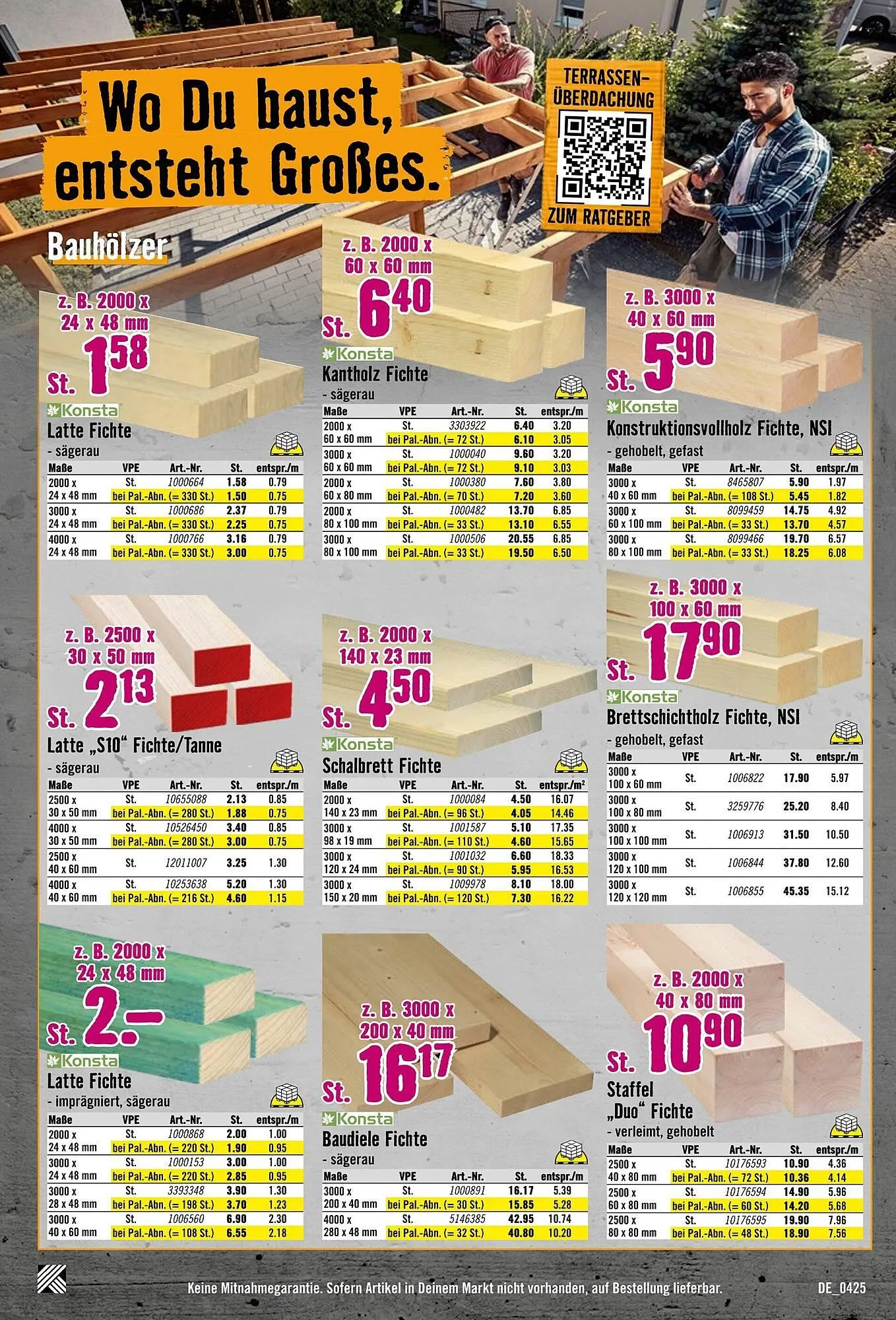 Hornbach Prospekt von 9. April bis 6. Mai 2025 - Prospekt seite 12