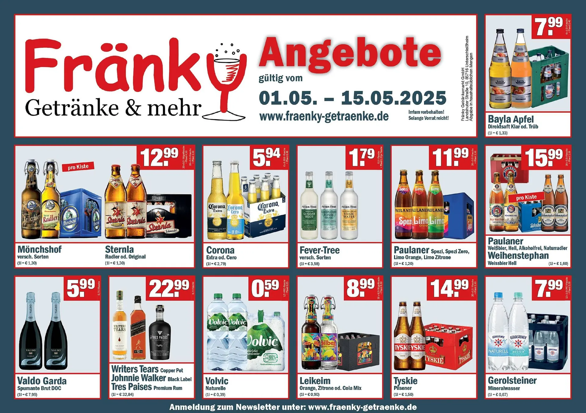 Fränky Getränke Prospekt - 1