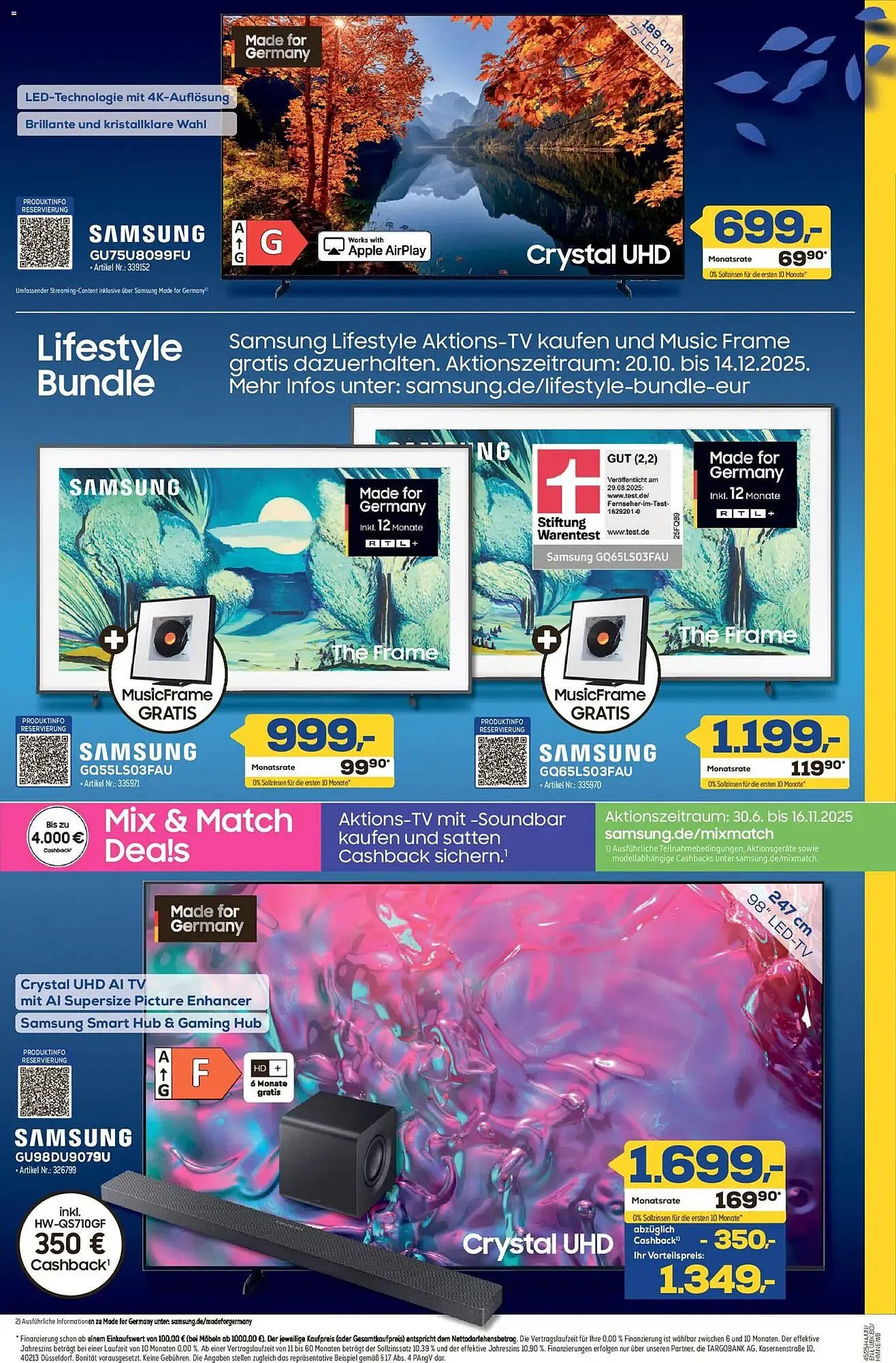 Euronics Berlet Prospekt von 30. Oktober bis 7. November 2025 - Prospekt seite 3