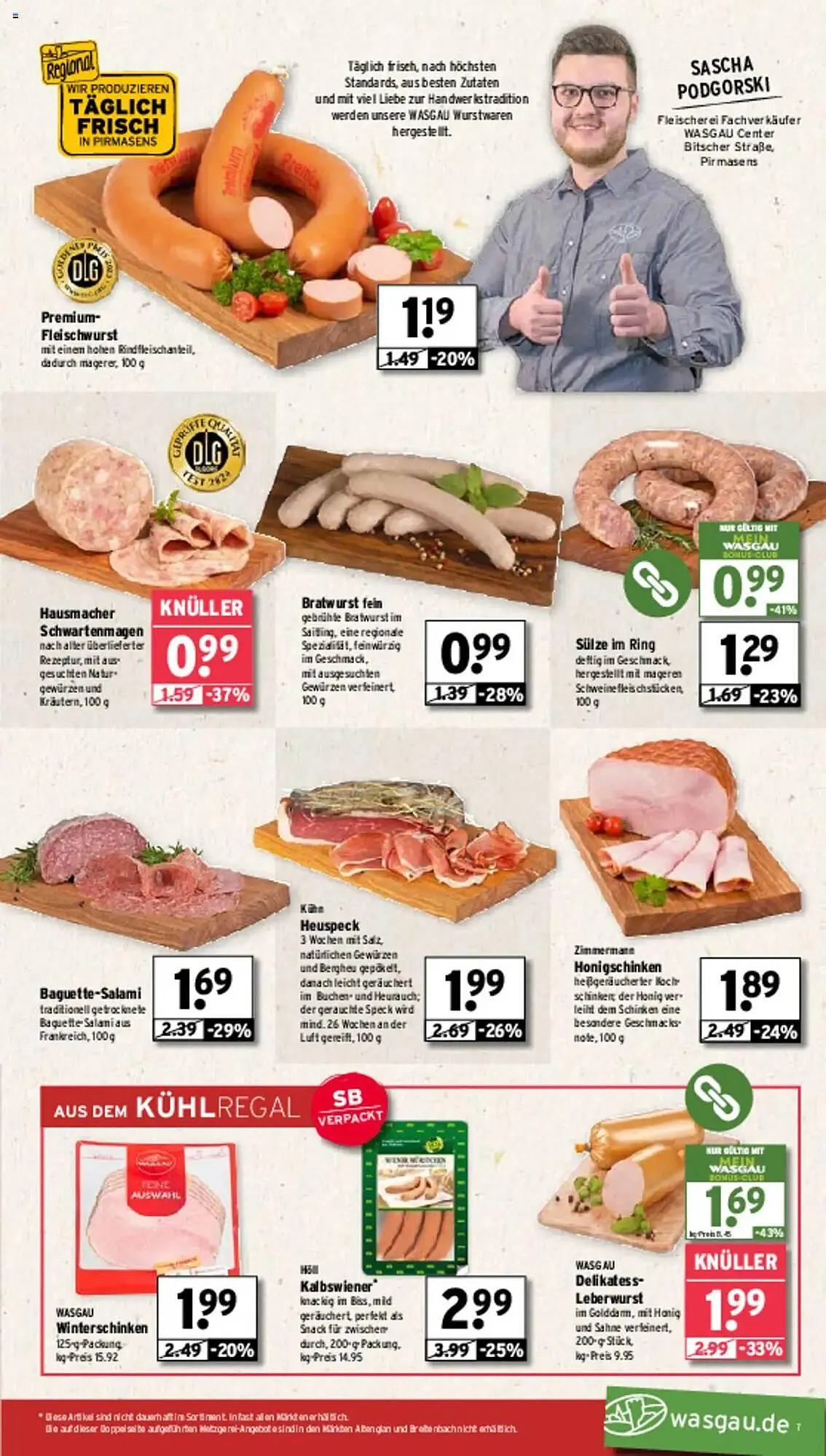 Wasgau Prospekt von 10. März bis 15. März 2025 - Prospekt seite 7