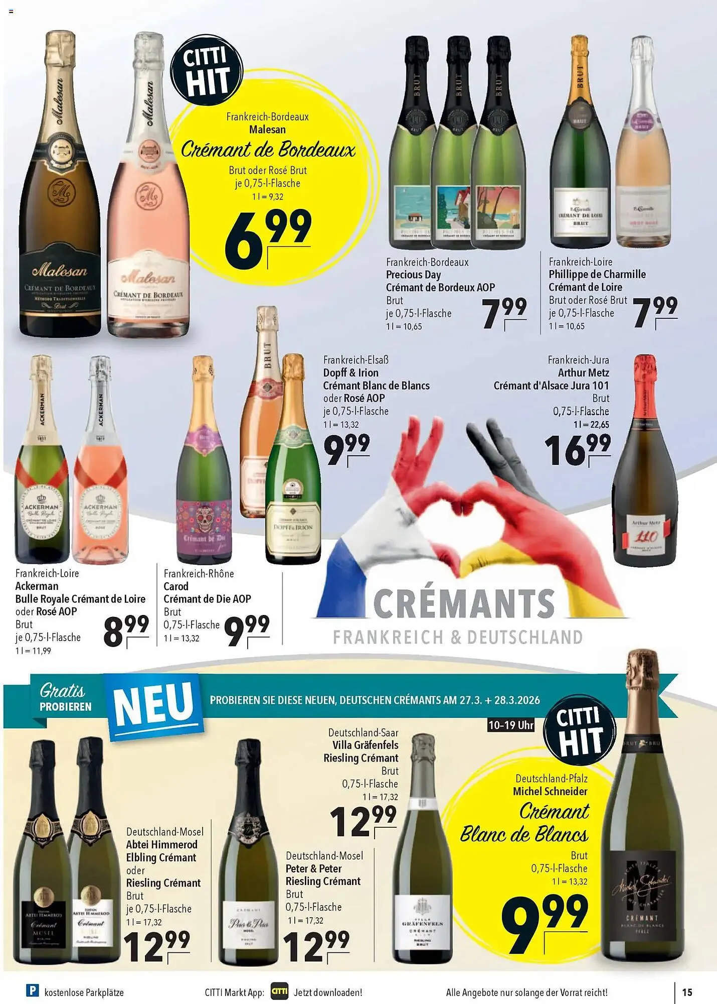CITTI Markt Prospekt von 25. März bis 31. März 2026 - Prospekt seite 15