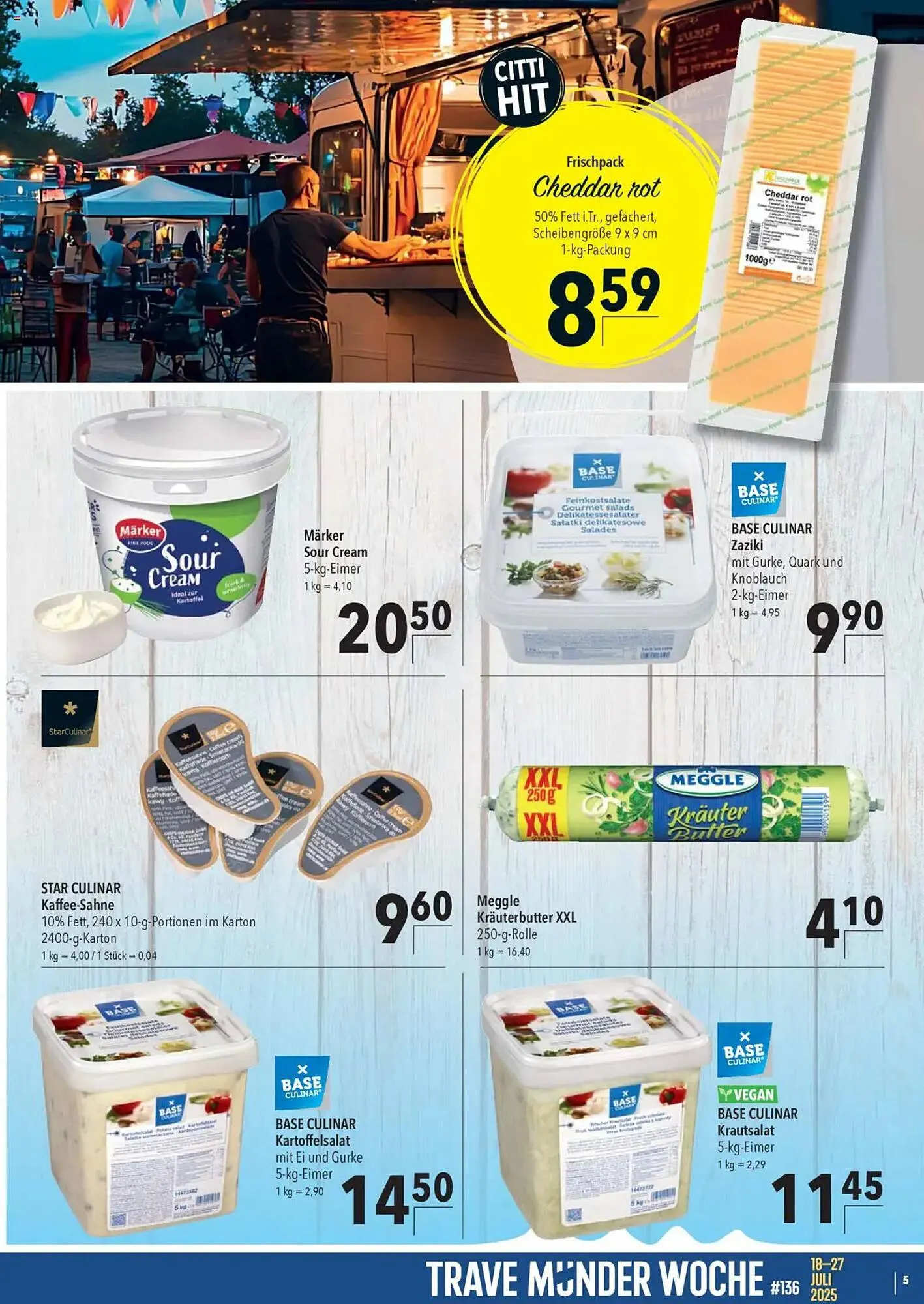 CITTI Markt Prospekt von 16. Juli bis 29. Juli 2025 - Prospekt seite 5