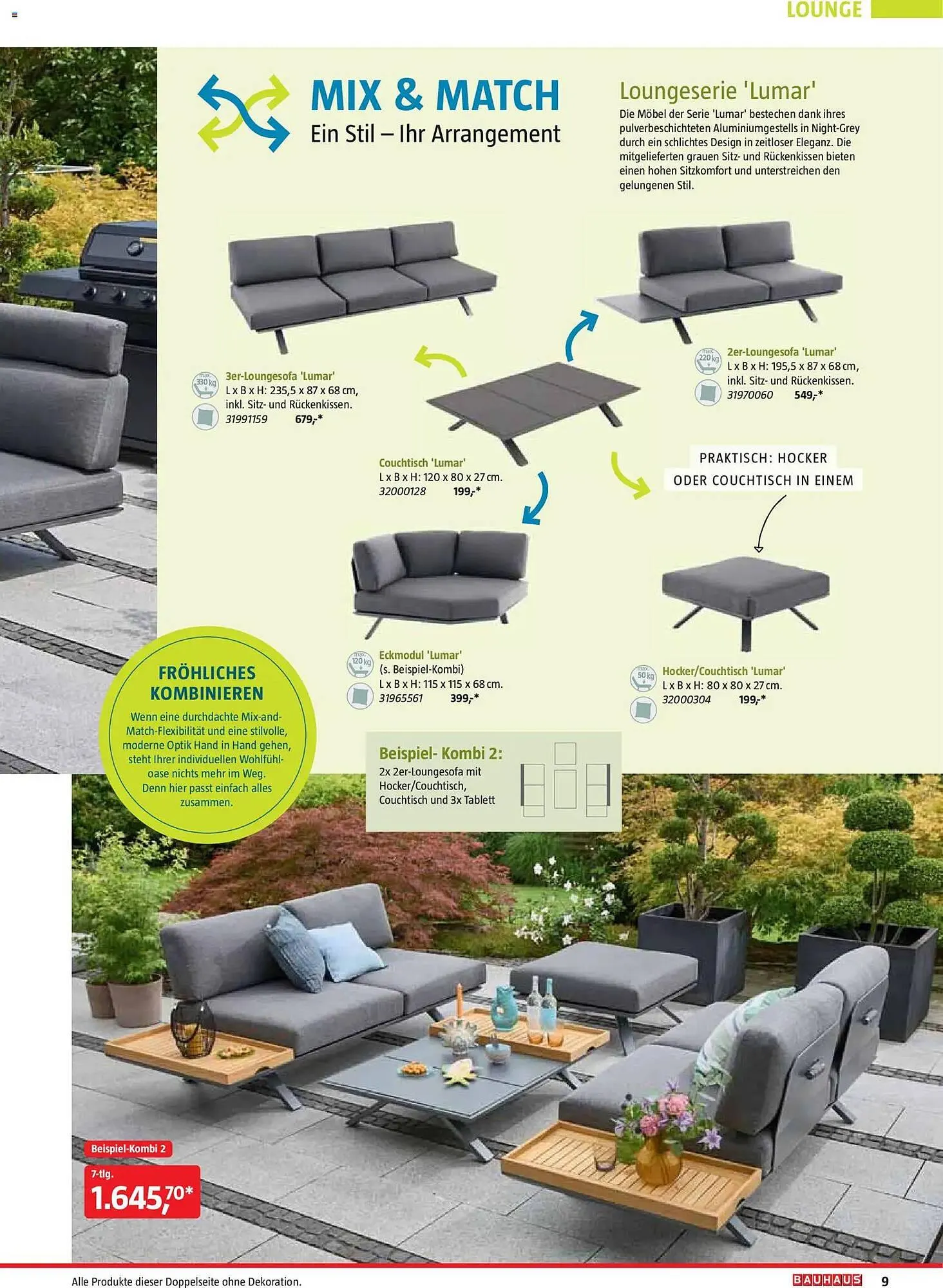 Bauhaus Prospekt von 2. März bis 30. Juni 2026 - Prospekt seite 9