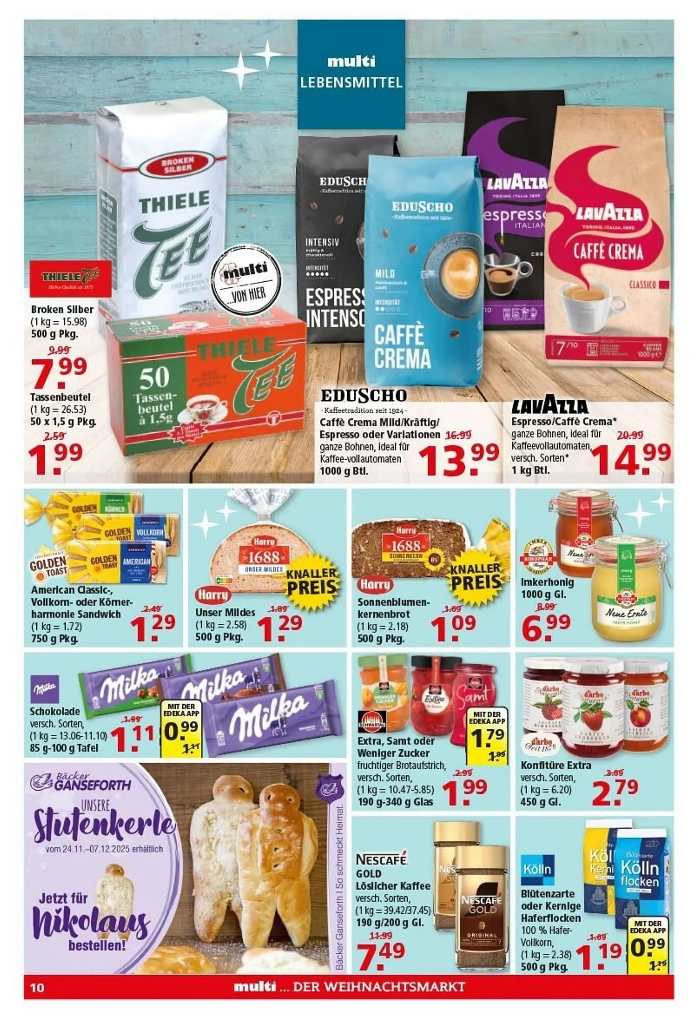 Multi Markt Prospekt von 24. November bis 29. November 2025 - Prospekt seite 10