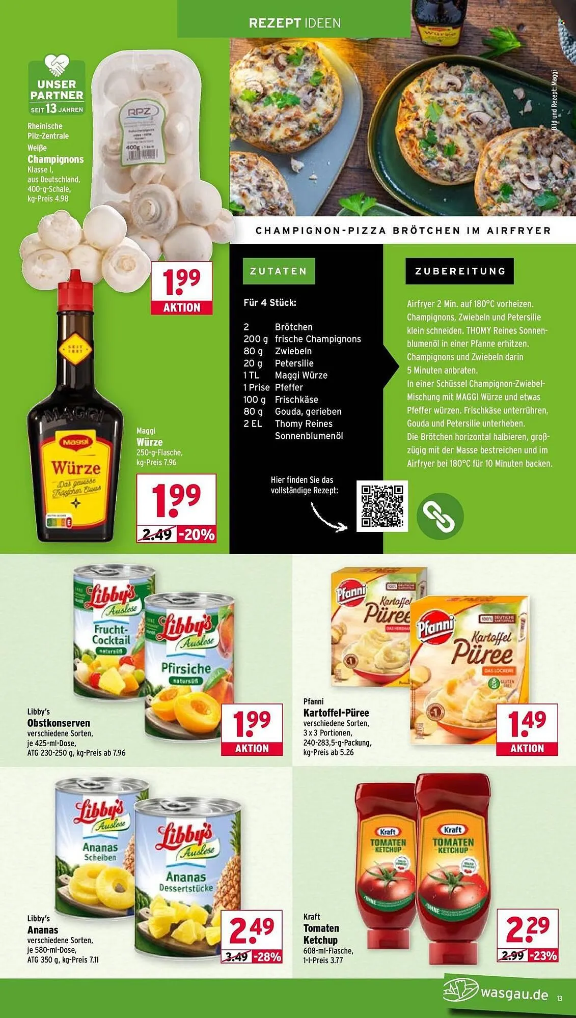 Wasgau Prospekt von 7. April bis 11. April 2026 - Prospekt seite 13
