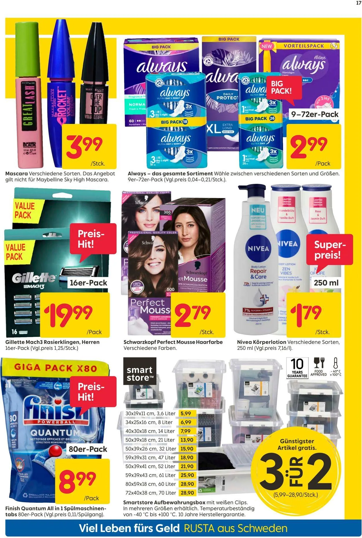 Rusta von 19. Mai bis 2. Juni 2025 - Prospekt seite 17