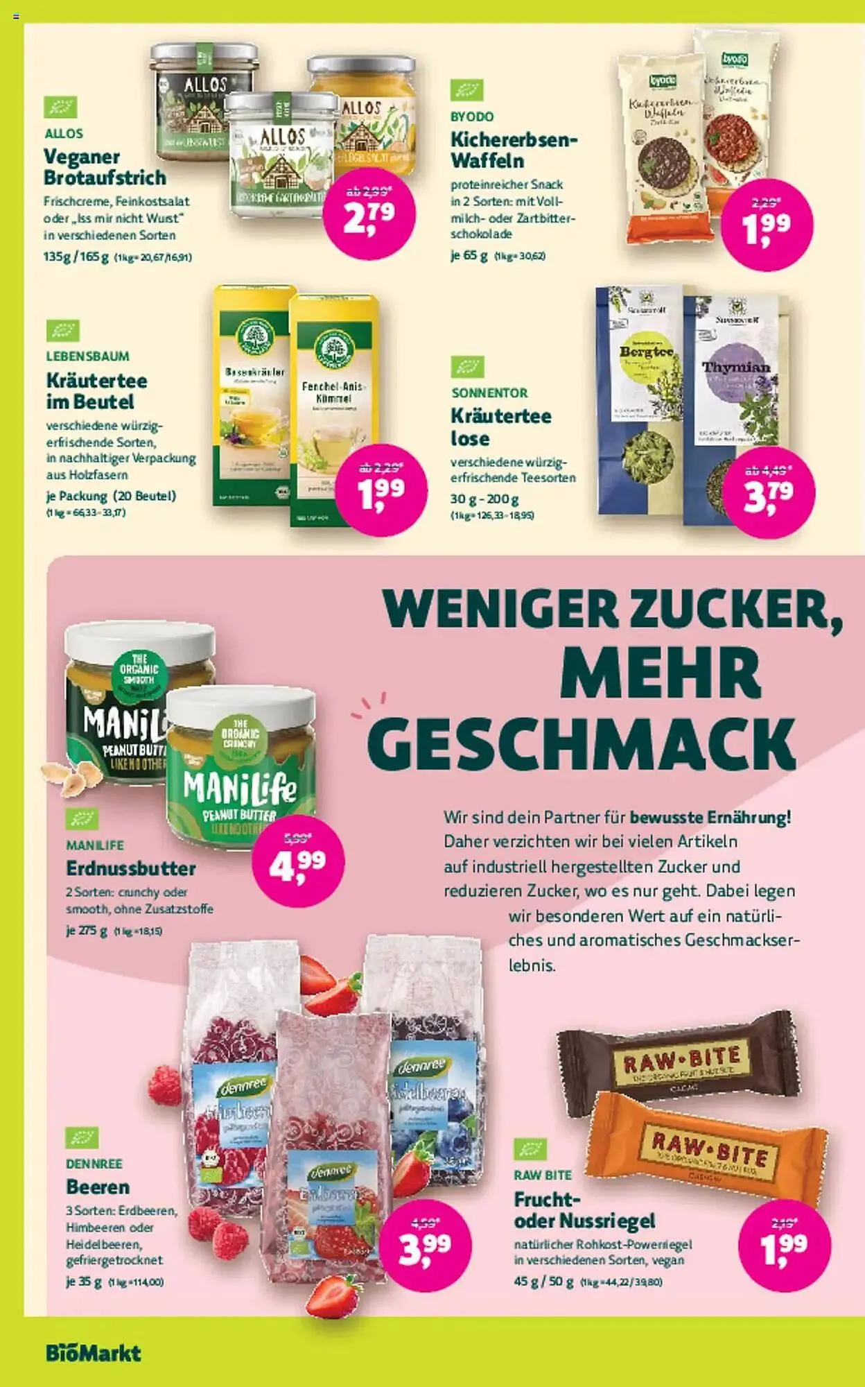 Biomarkt Prospekt von 12. März bis 25. März 2025 - Prospekt seite 8