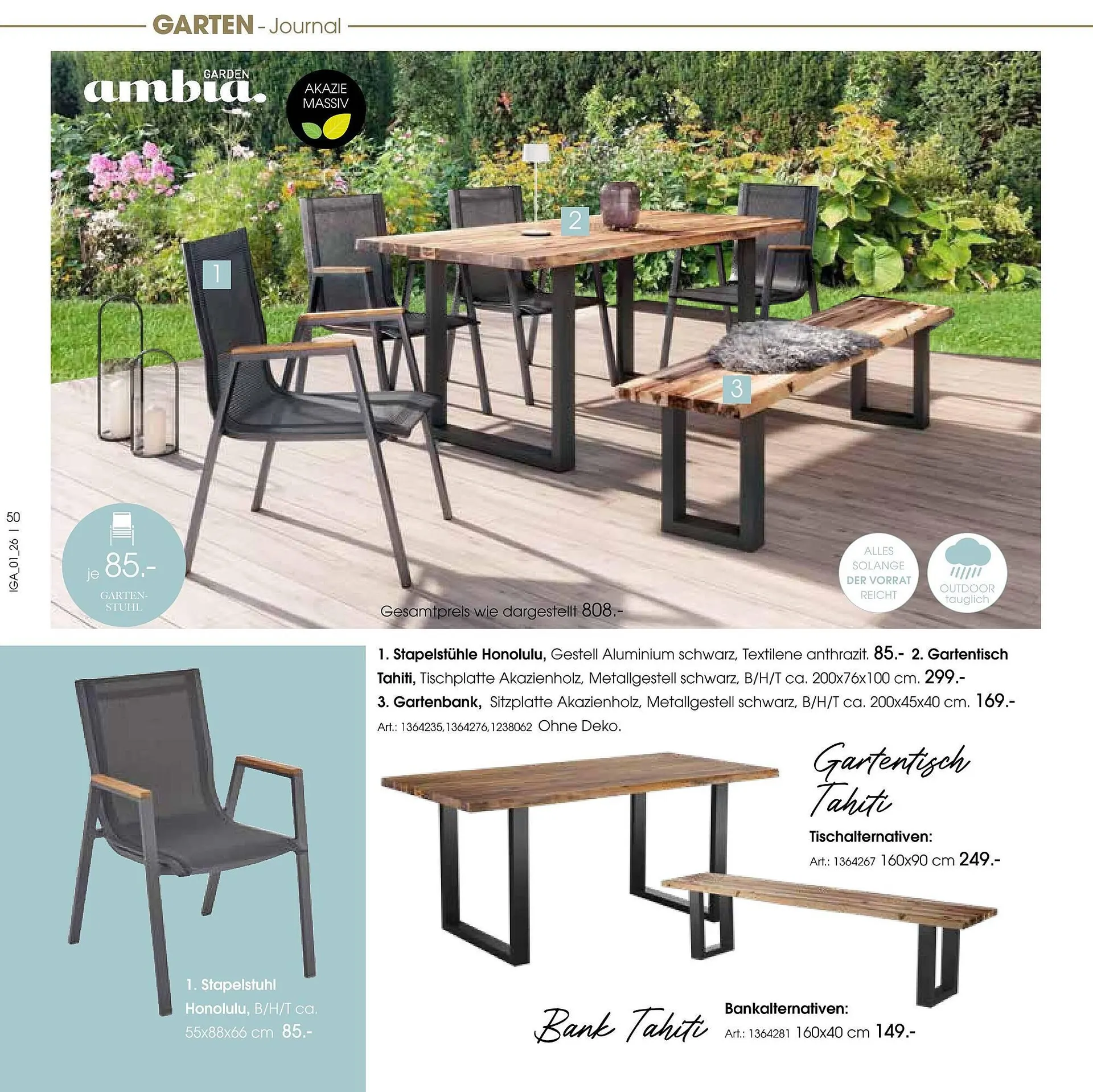 Zurbrüggen Prospekt von 17. März bis 31. August 2026 - Prospekt seite 50