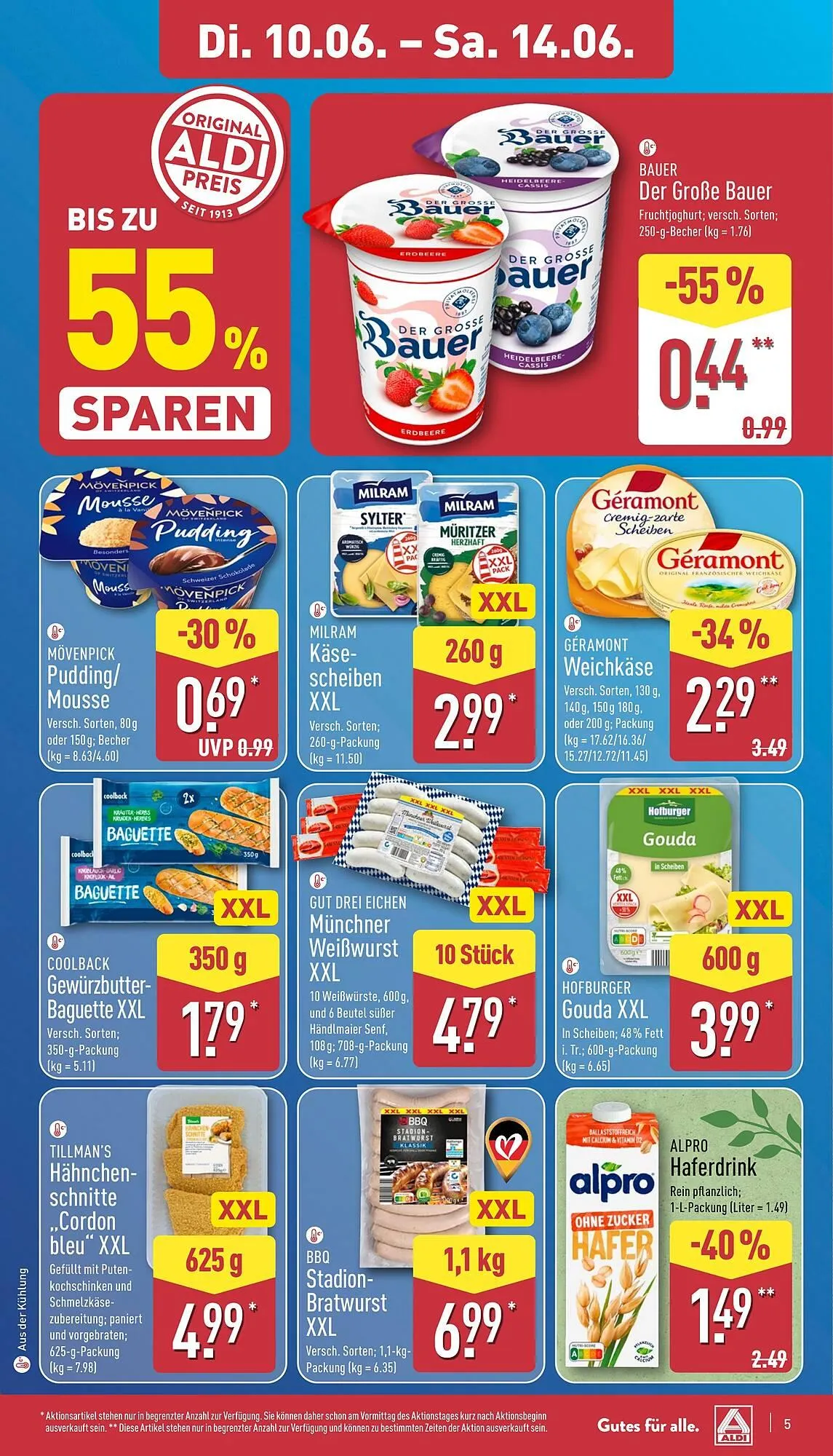 Aldi Nord Prospekt von 10. Juni bis 14. Juni 2025 - Prospekt seite 5