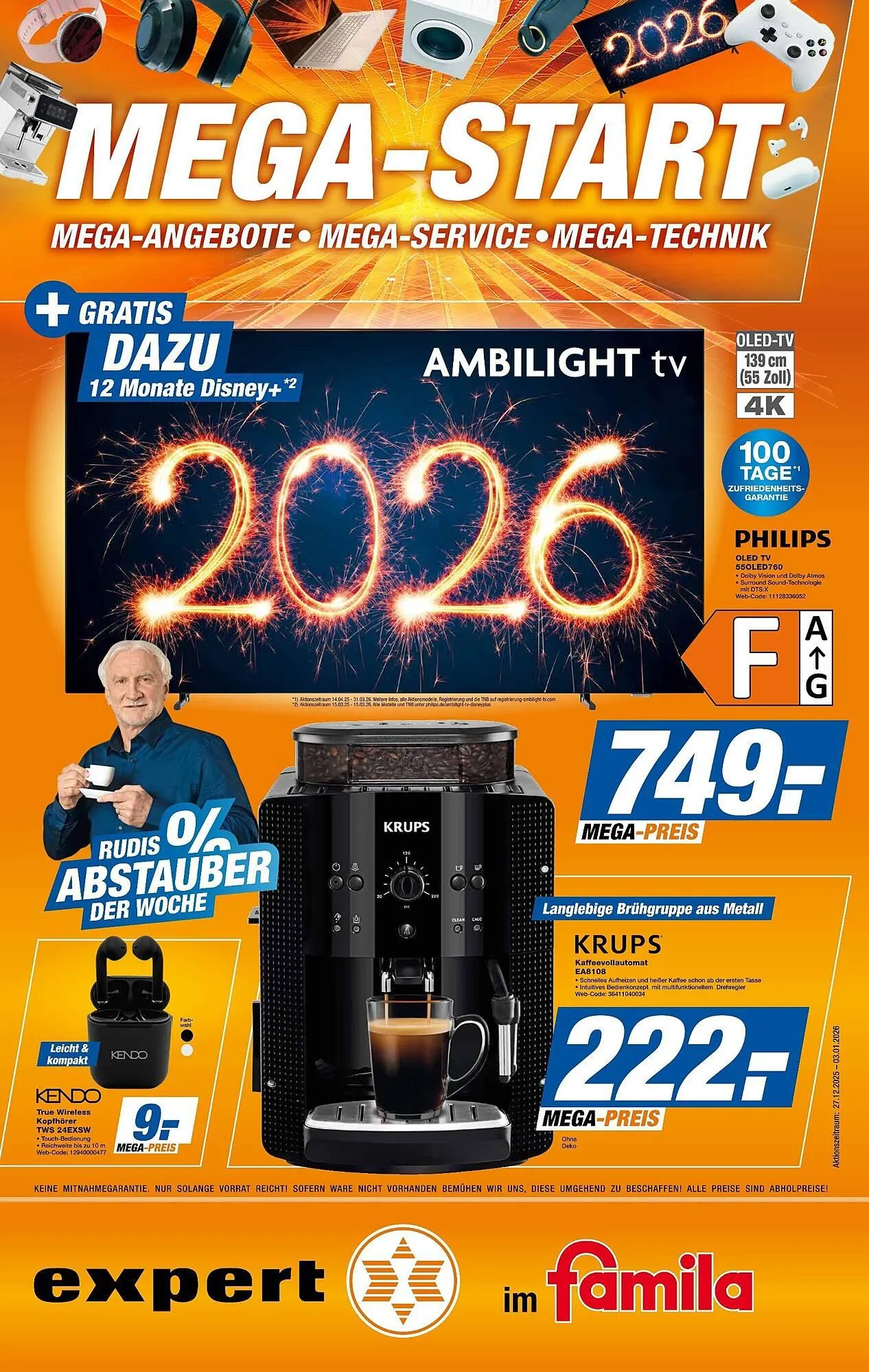 Expert Prospekt von 27. Dezember bis 3. Januar 2026 - Prospekt seite 1