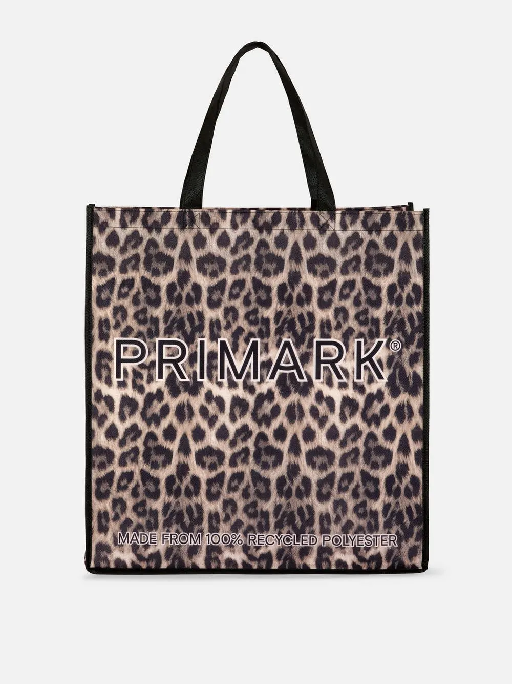 „Primark“ Tragetasche mit Leopardenmuster