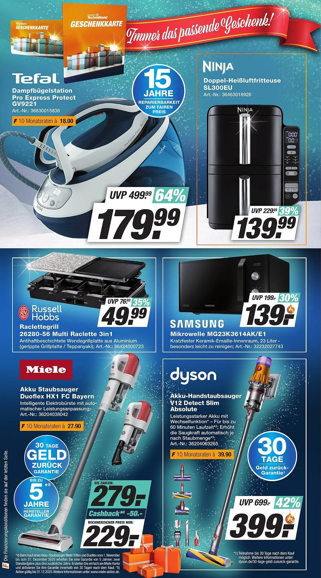 Expert Technomarkt Prospekt von 7. Dezember bis 13. Dezember 2025 - Prospekt seite 2