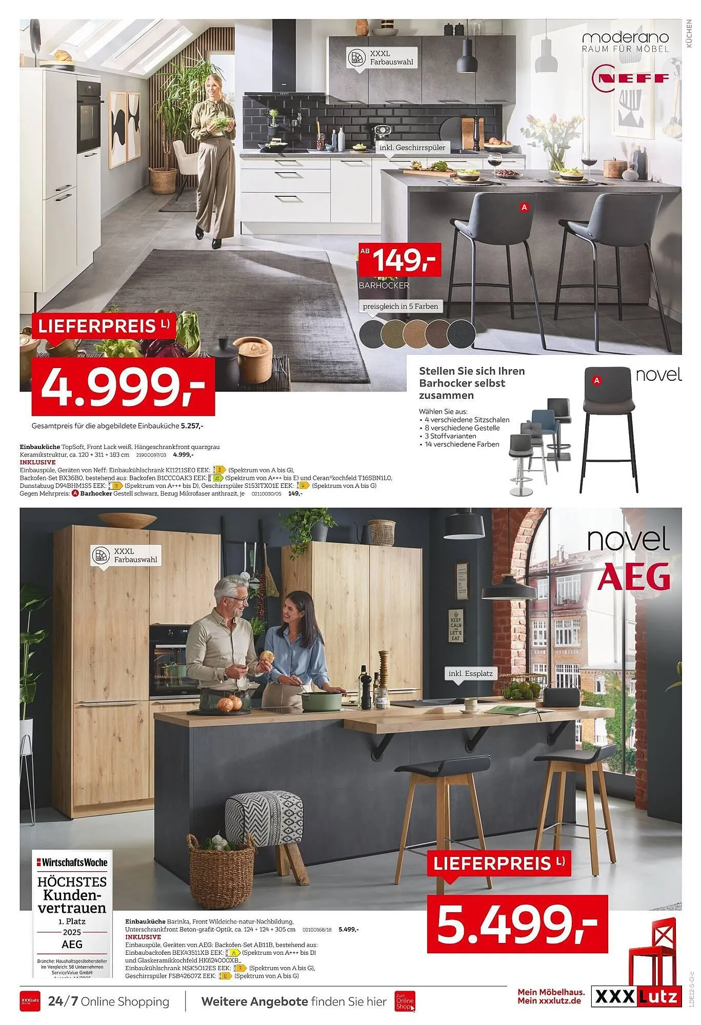 XXXLutz Prospekt von 20. Dezember bis 4. Januar 2026 - Prospekt seite 19