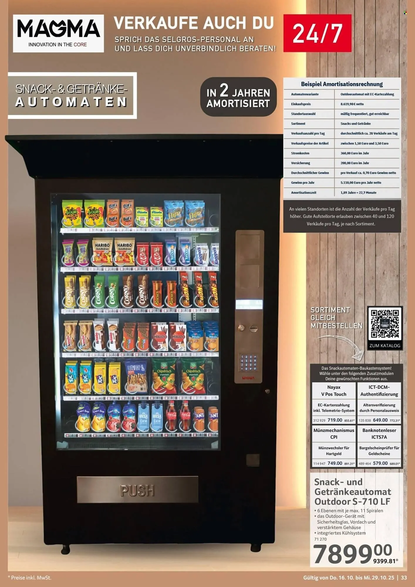 Selgros Prospekt von 16. Oktober bis 29. Oktober 2025 - Prospekt seite 33