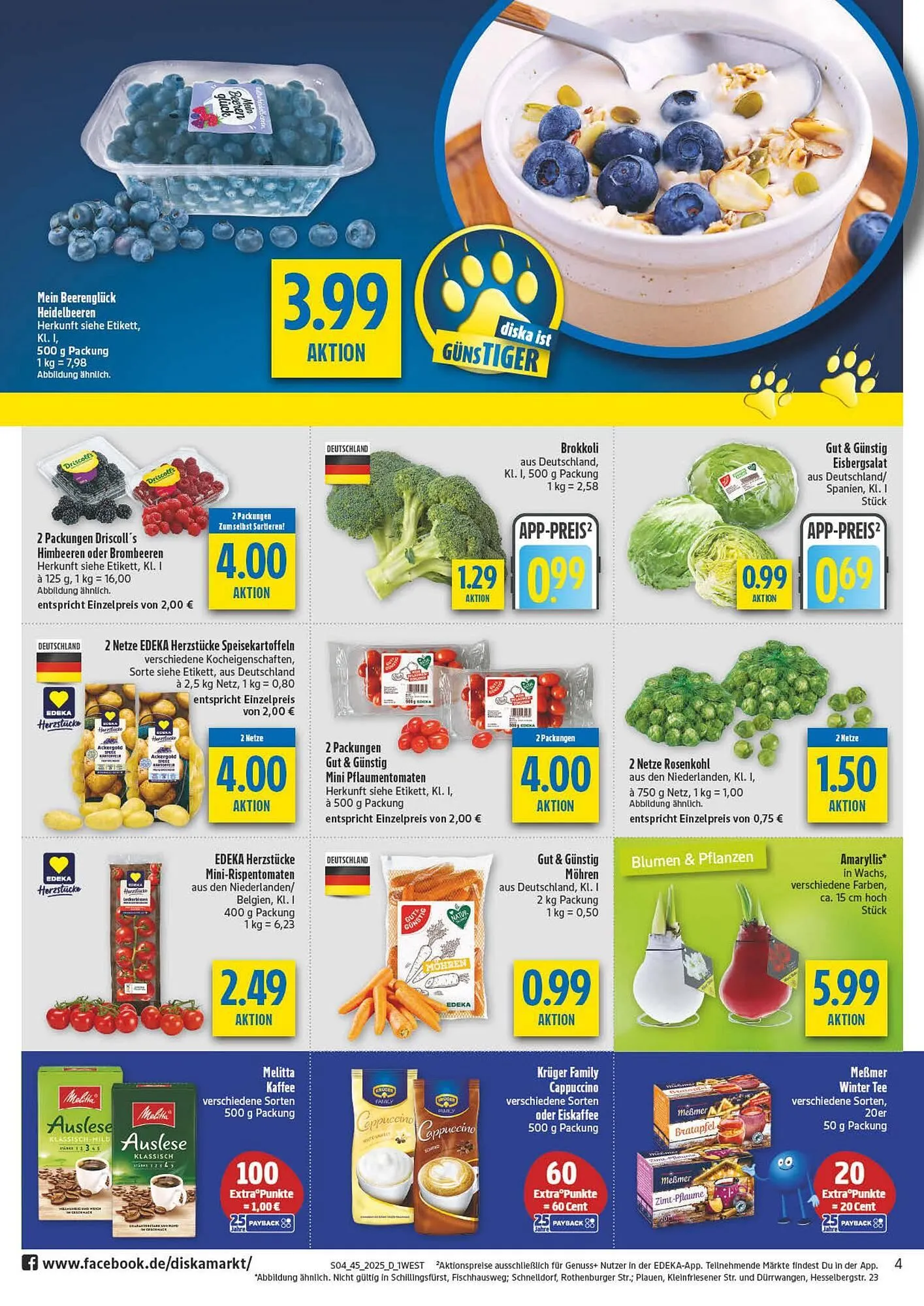 Diska Prospekt von 3. November bis 8. November 2025 - Prospekt seite 4