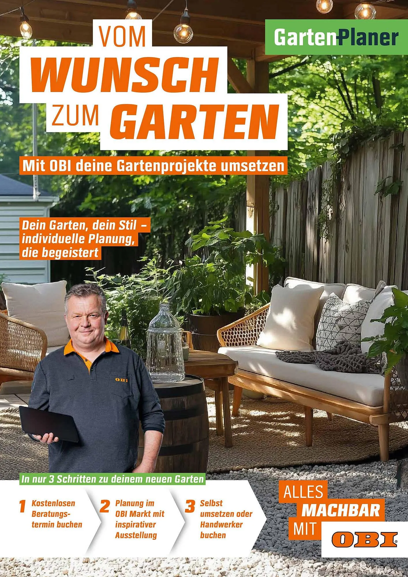 OBI Prospekt von 21. April bis 31. Mai 2025 - Prospekt seite 1