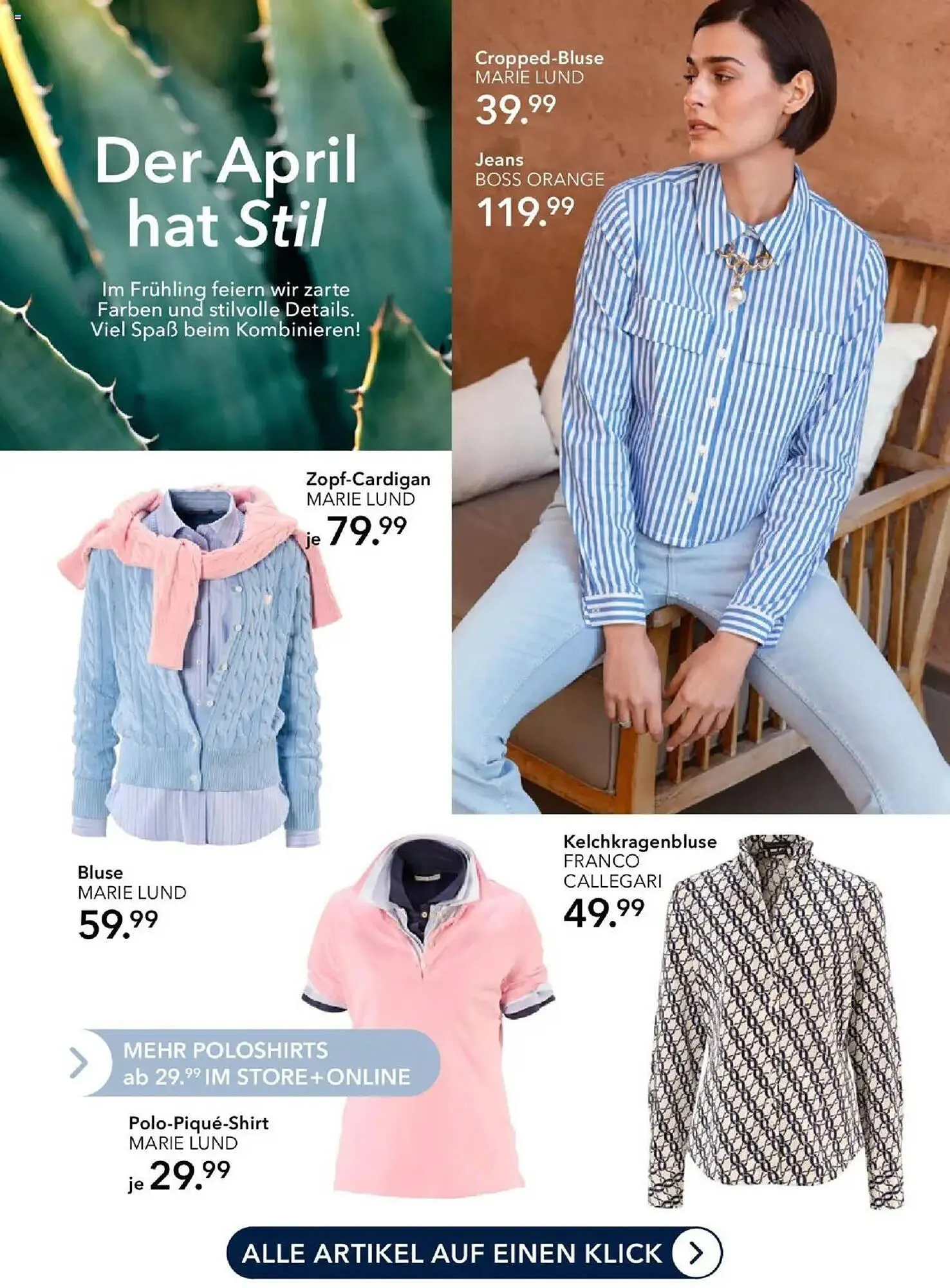 Peek & Cloppenburg Prospekt von 12. April bis 18. April 2025 - Prospekt seite 2