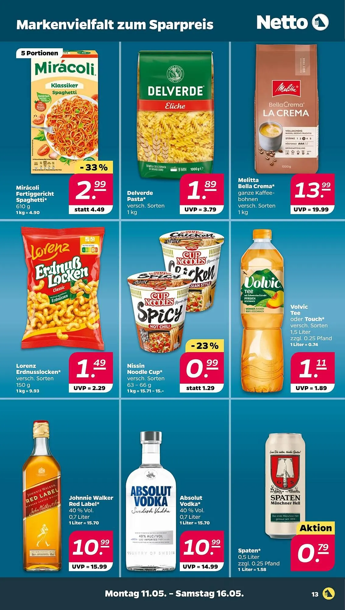 NETTO Prospekt von 11. Mai bis 16. Mai 2026 - Prospekt seite 13
