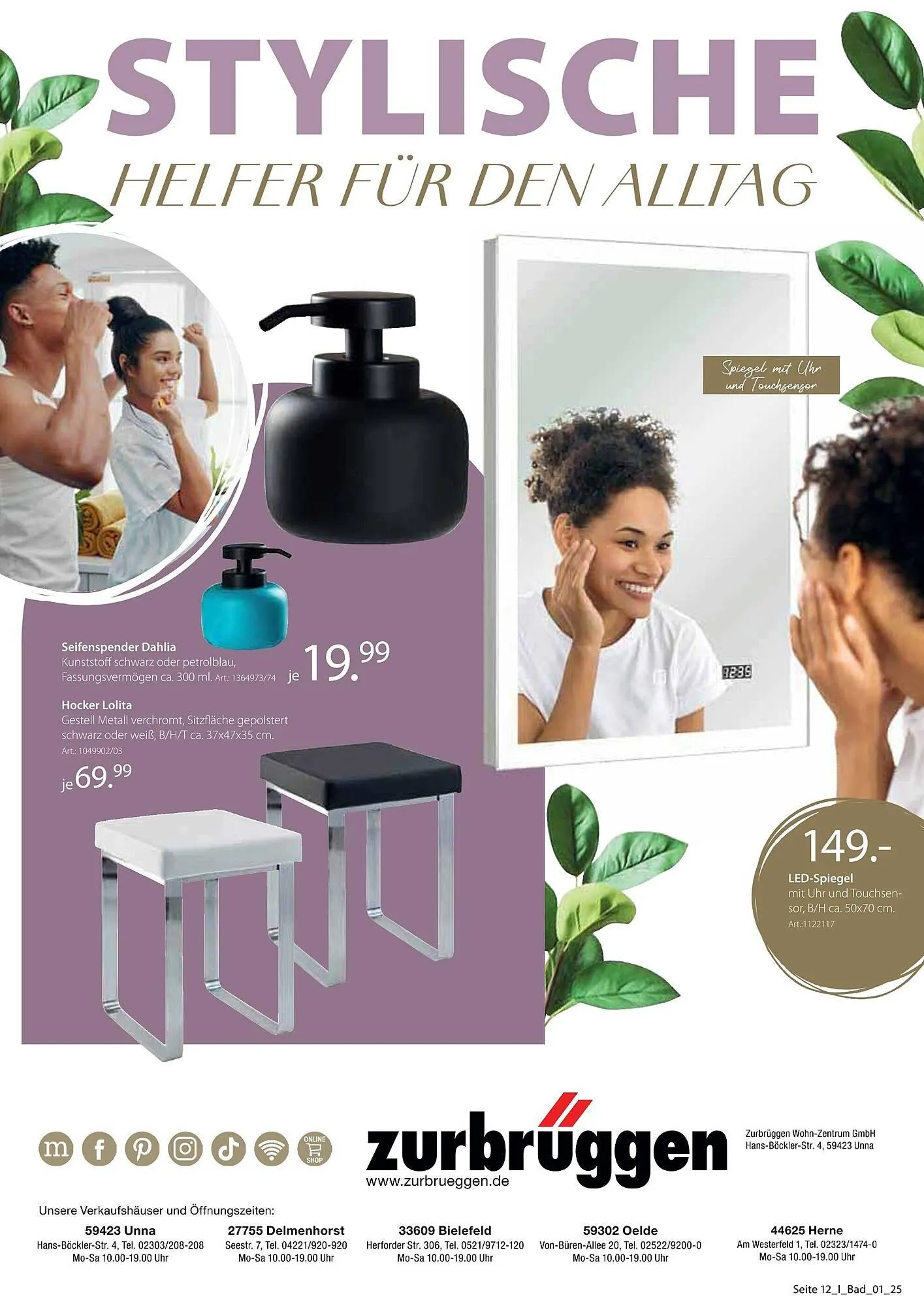 Zurbrüggen Prospekt von 26. Mai bis 31. August 2025 - Prospekt seite 12