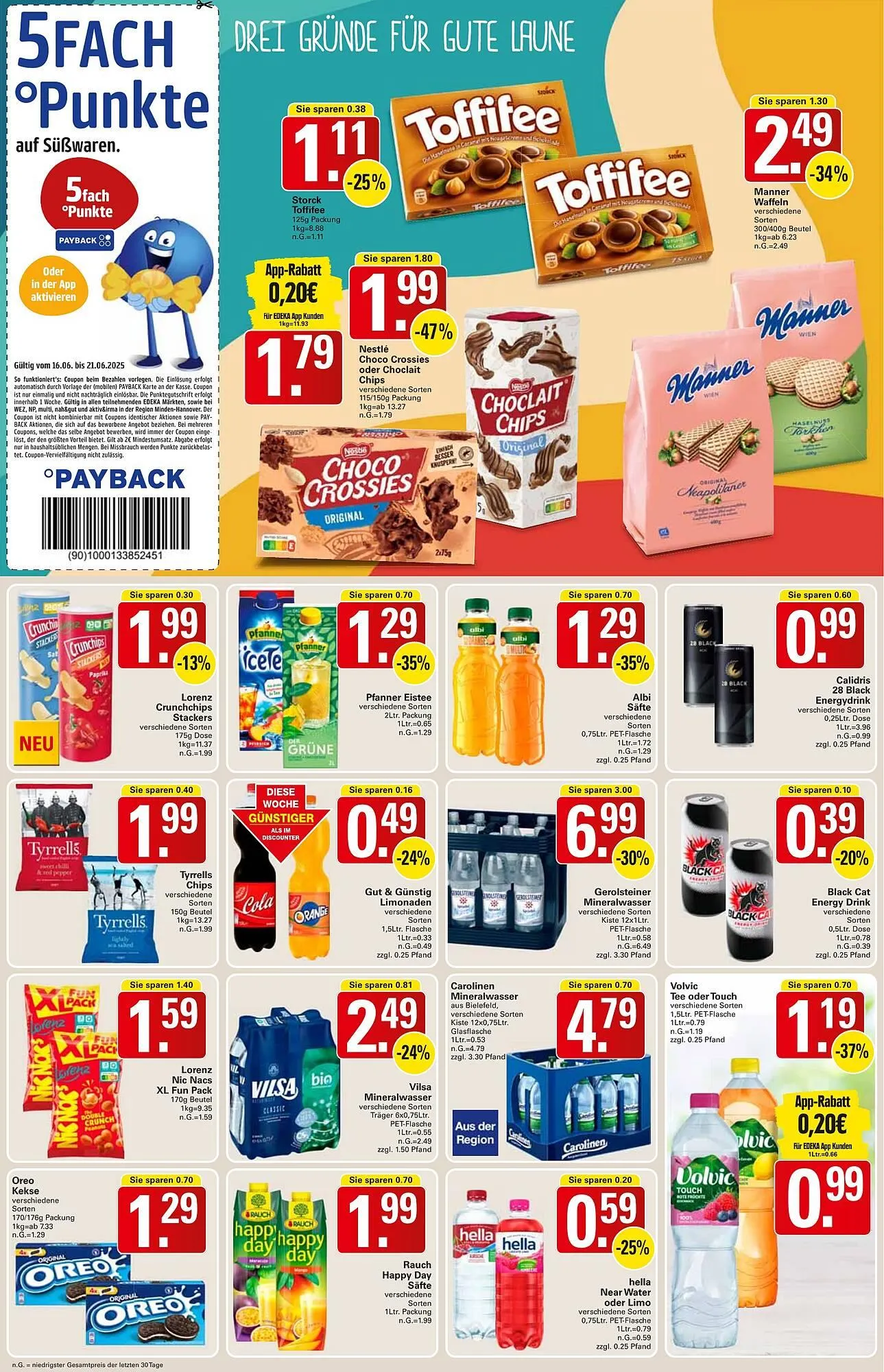 WEZ Prospekt von 16. Juni bis 21. Juni 2025 - Prospekt seite 12