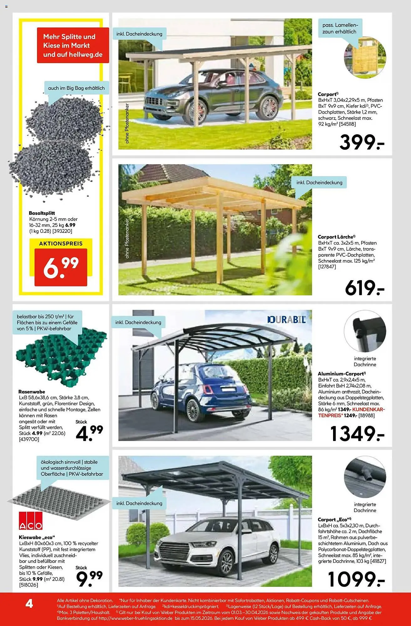 Hellweg Prospekt von 16. März bis 21. März 2026 - Prospekt seite 6