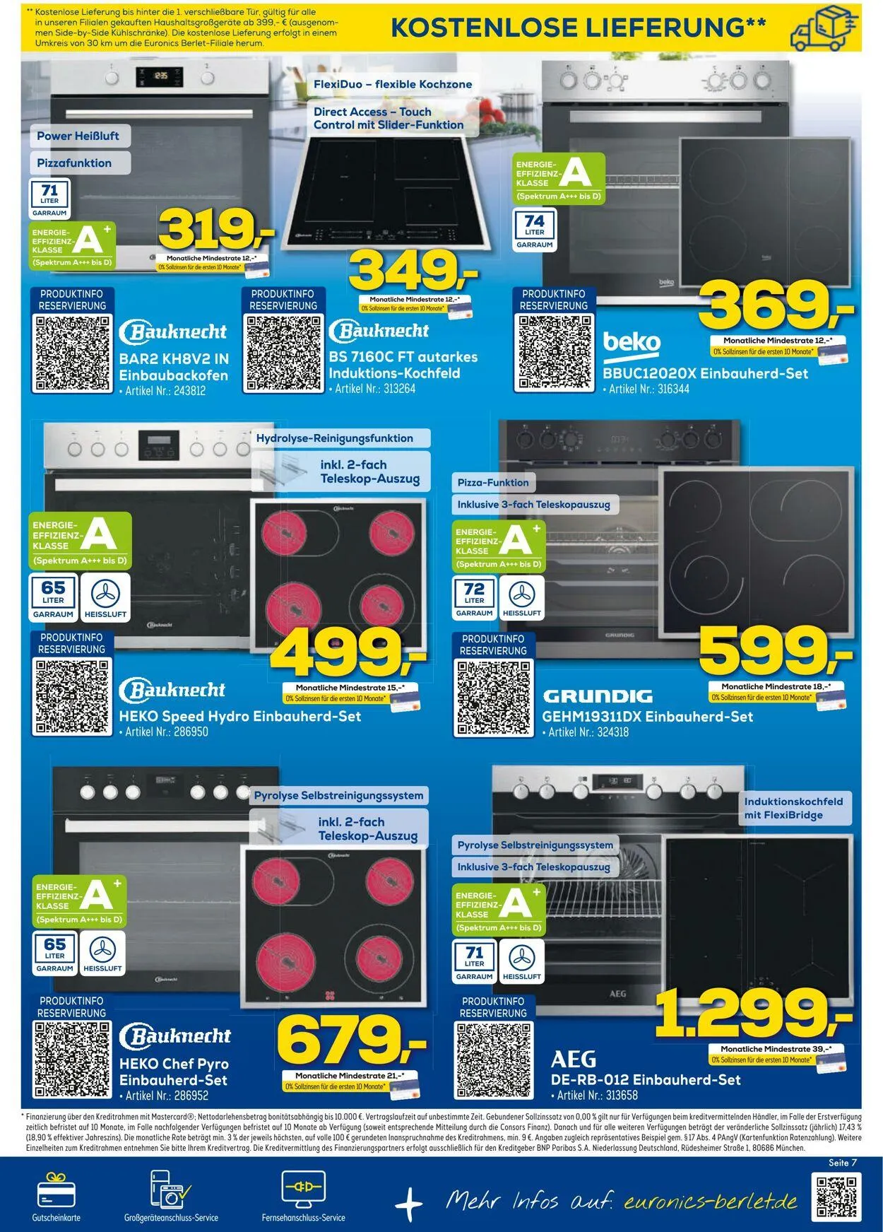 Berlet Aktueller Prospekt von 6. September bis 20. September 2025 - Prospekt seite 7