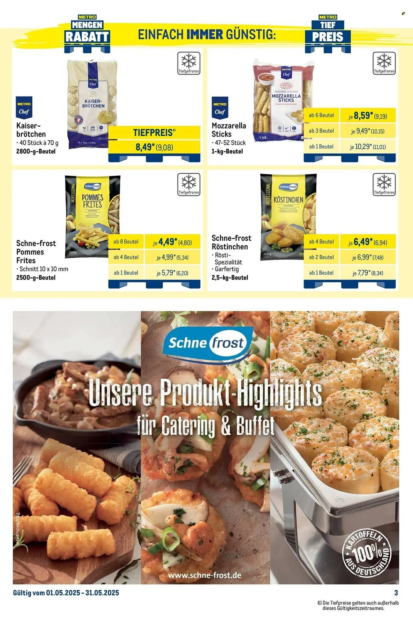 METRO Prospekt von 1. Mai bis 31. Mai 2025 - Prospekt seite 3