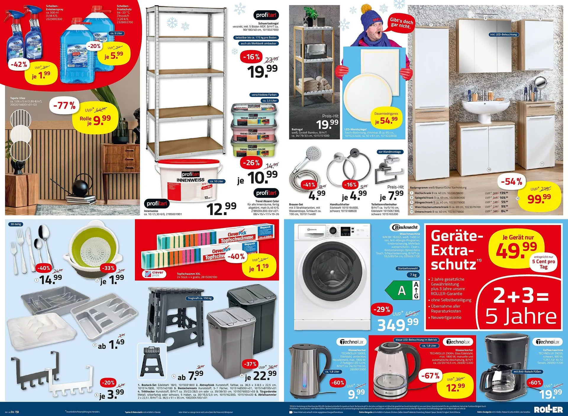 ROLLER Prospekt von 28. Dezember bis 3. Januar 2026 - Prospekt seite 7