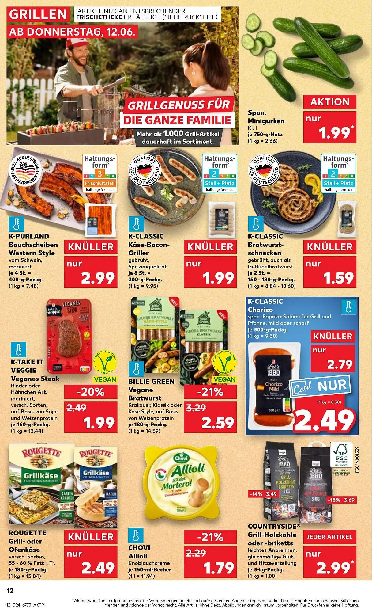 Kaufland Prospekt von 12. Juni bis 18. Juni 2025 - Prospekt seite 12