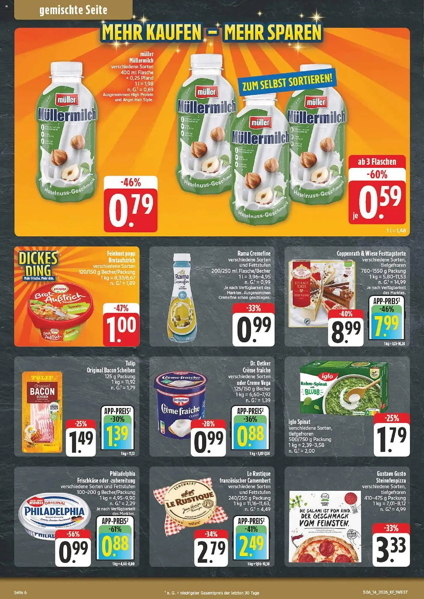 Nah & gut Prospekt von 30. März bis 4. April 2026 - Prospekt seite 6