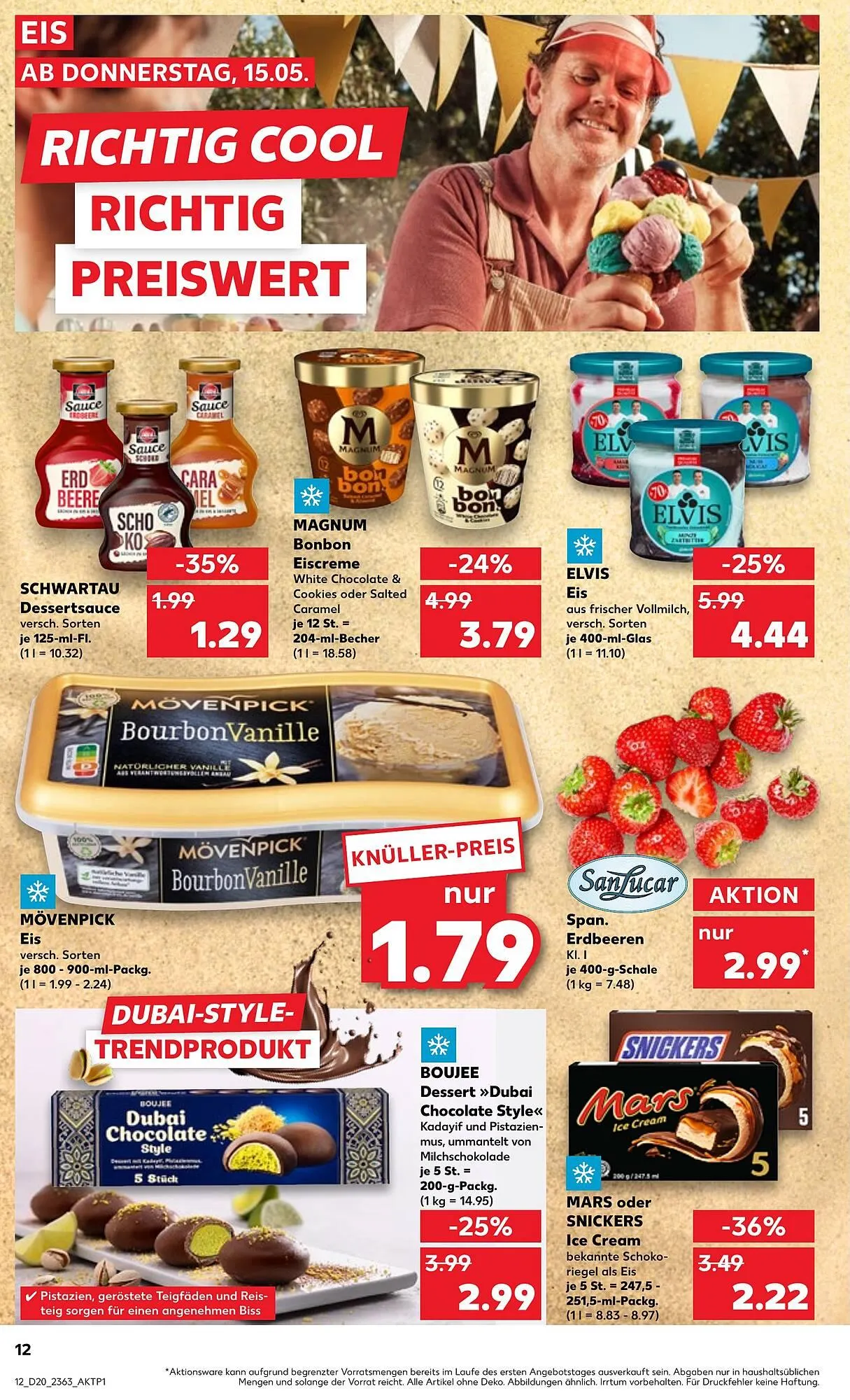 Kaufland Prospekt von 15. Mai bis 21. Mai 2025 - Prospekt seite 12