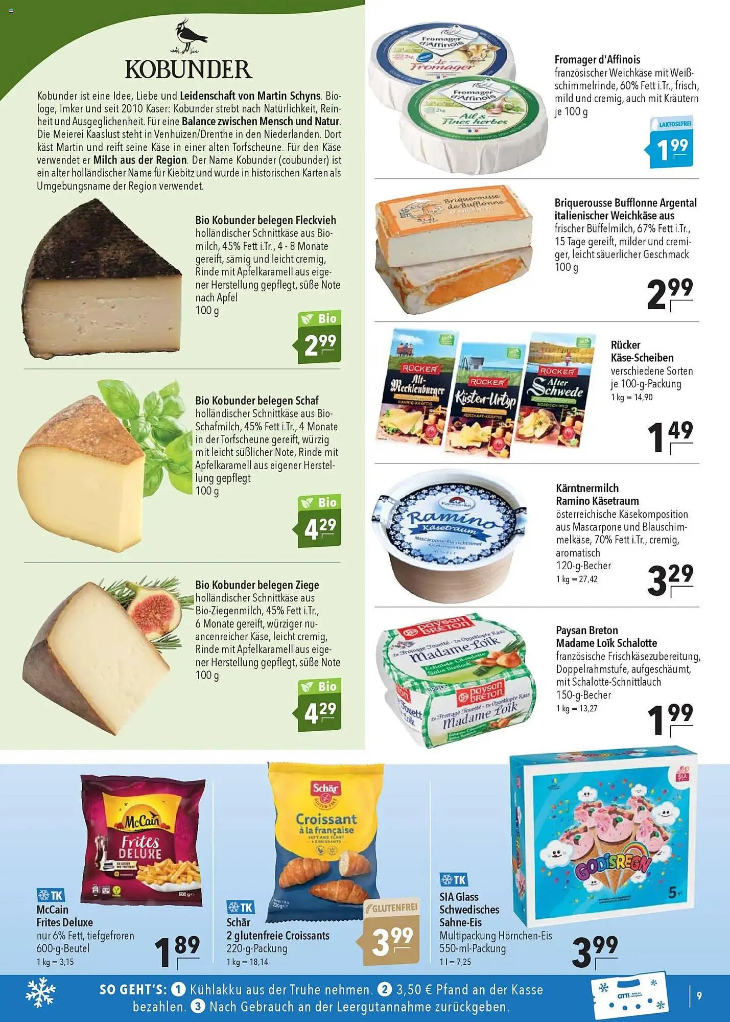 CITTI Markt Prospekt von 22. April bis 28. April 2026 - Prospekt seite 9