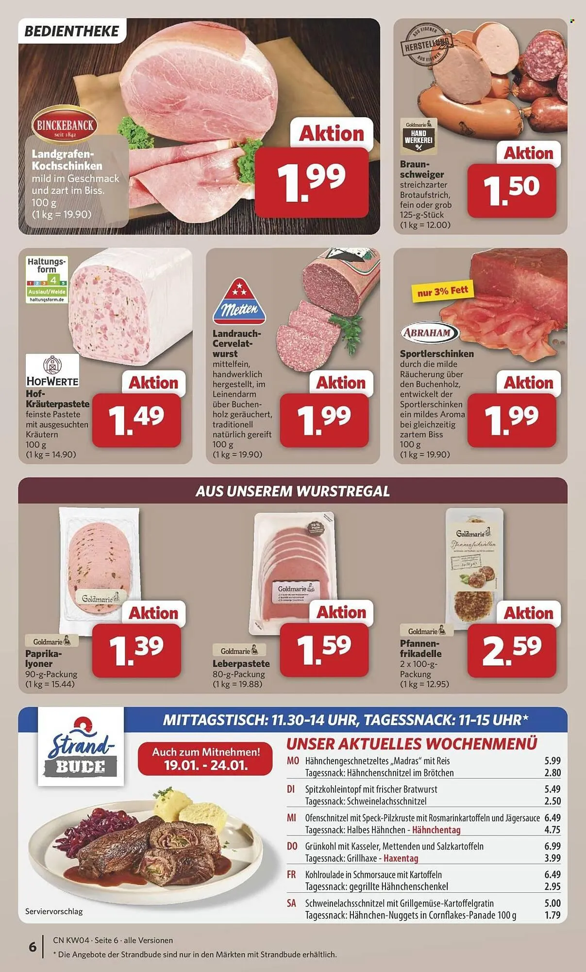 Combi Prospekt von 19. Januar bis 24. Januar 2026 - Prospekt seite 6