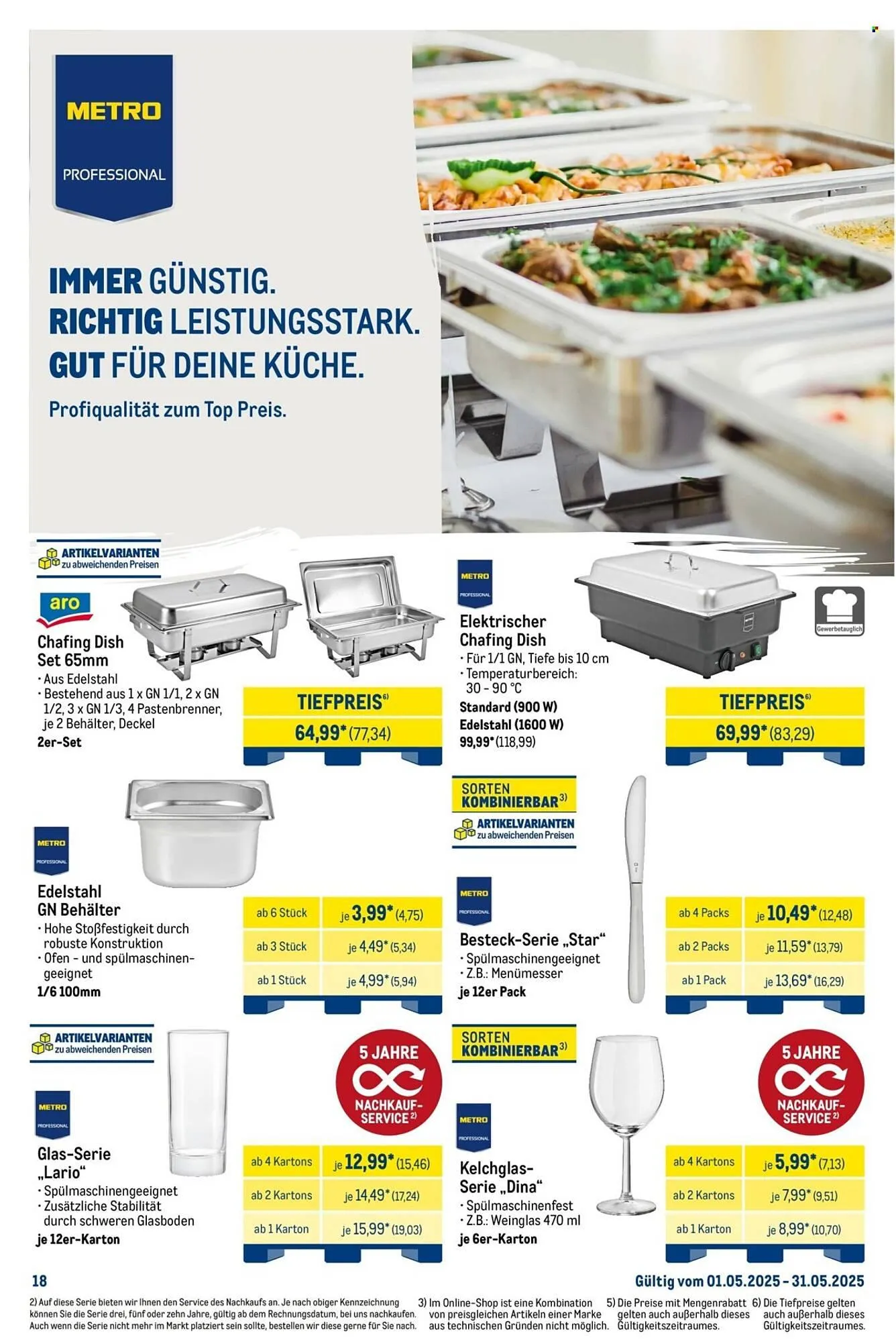 METRO Prospekt von 1. Mai bis 31. Mai 2025 - Prospekt seite 18
