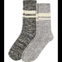 Mouliné-Socken 2er-Pack, Ergee