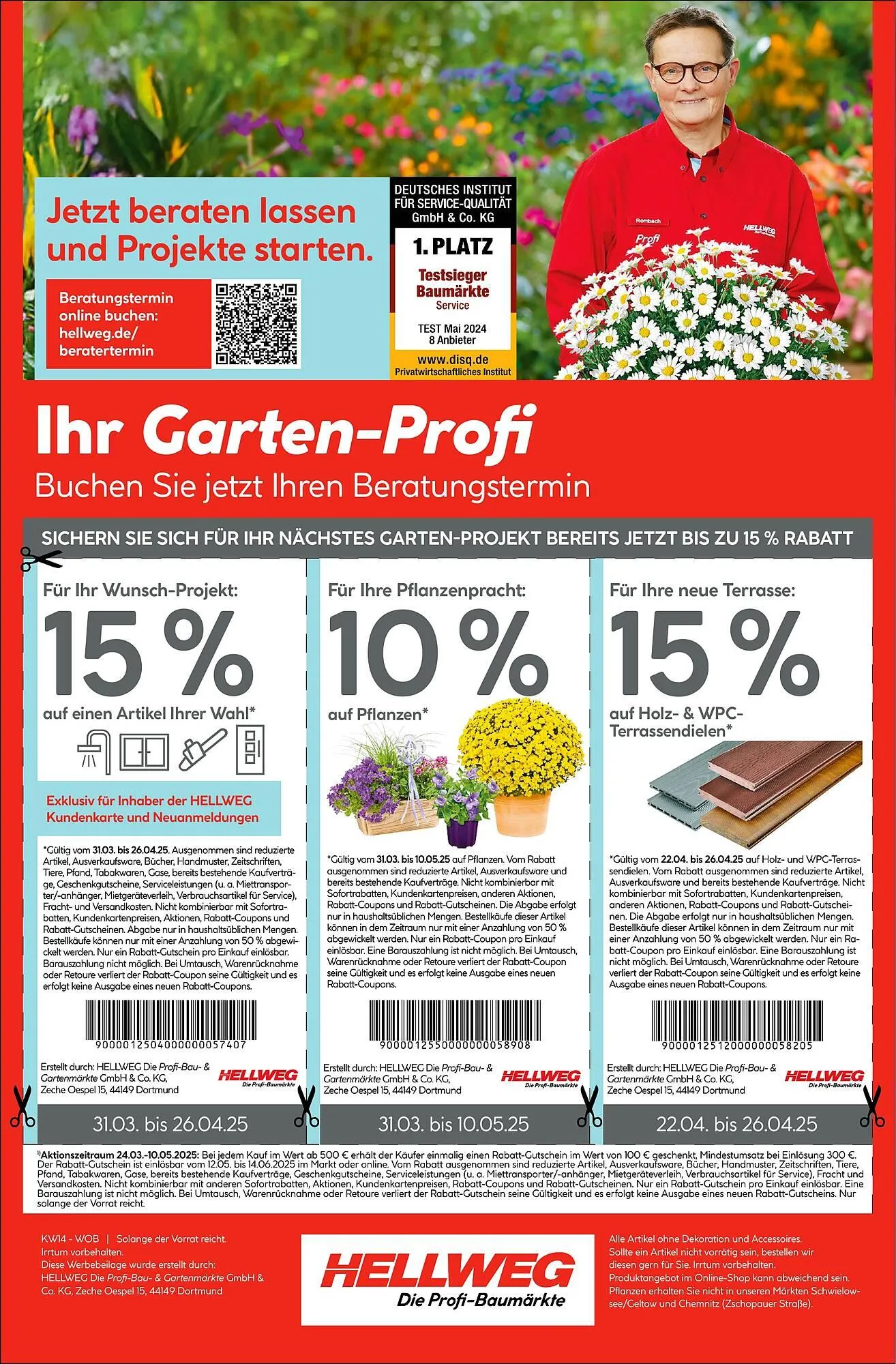 Hellweg Prospekt von 18. April bis 10. Mai 2025 - Prospekt seite 40