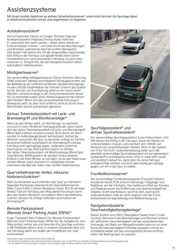 KIA Sportage Plug-in Hybrid von 3. September bis 3. September 2025 - Prospekt seite 10