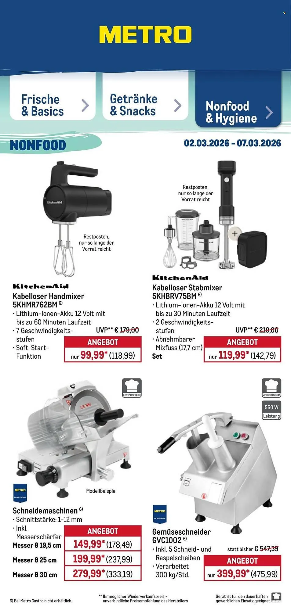 METRO Prospekt von 2. März bis 7. März 2026 - Prospekt seite 45