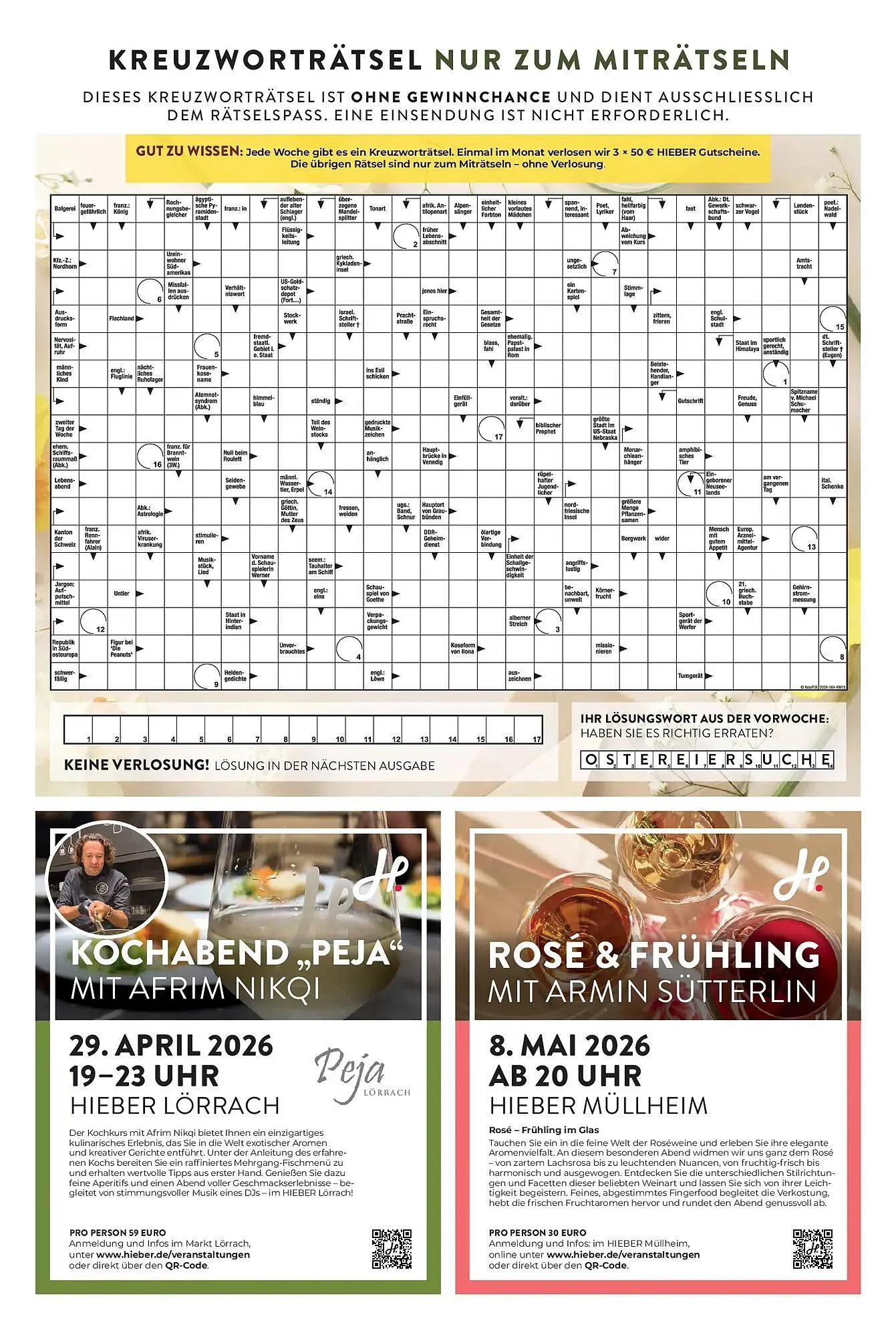 Hieber's Frische Center Prospekt von 5. April bis 11. April 2026 - Prospekt seite 11