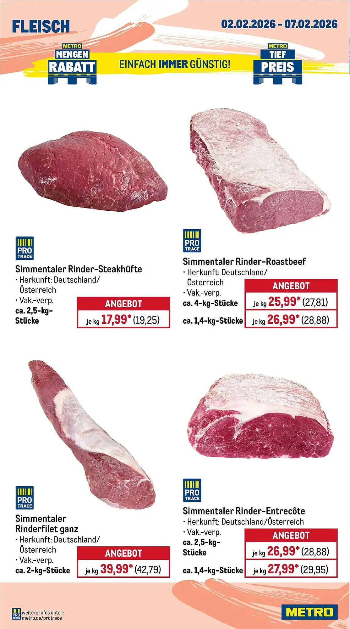 METRO Prospekt von 2. Februar bis 7. Februar 2026 - Prospekt seite 4