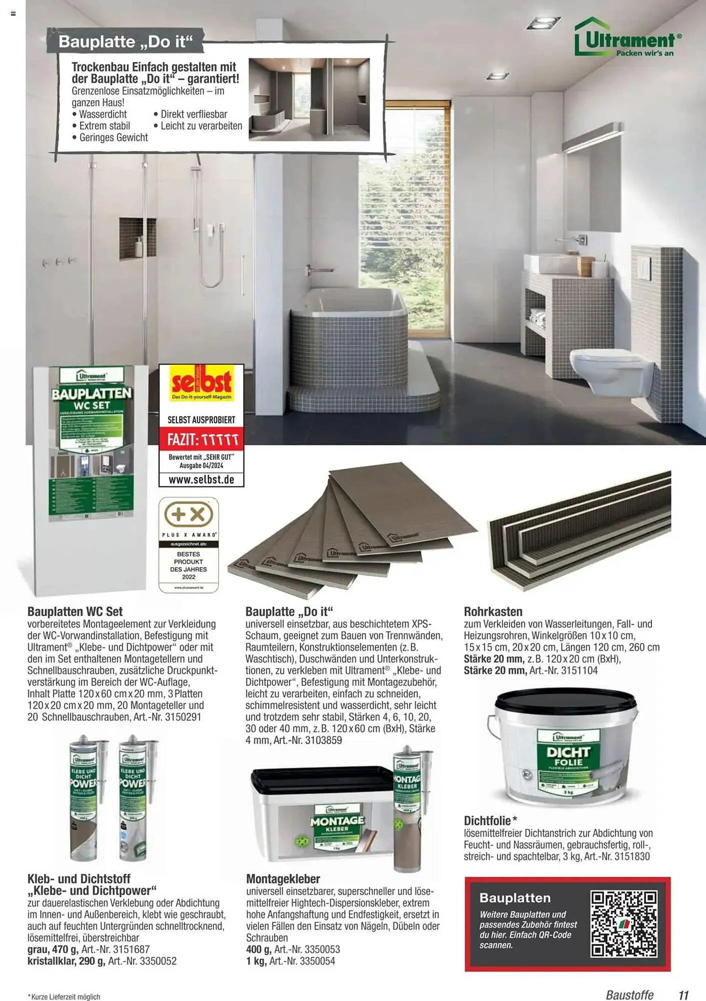 toom Baumarkt Prospekt von 4. März bis 30. Juni 2025 - Prospekt seite 11