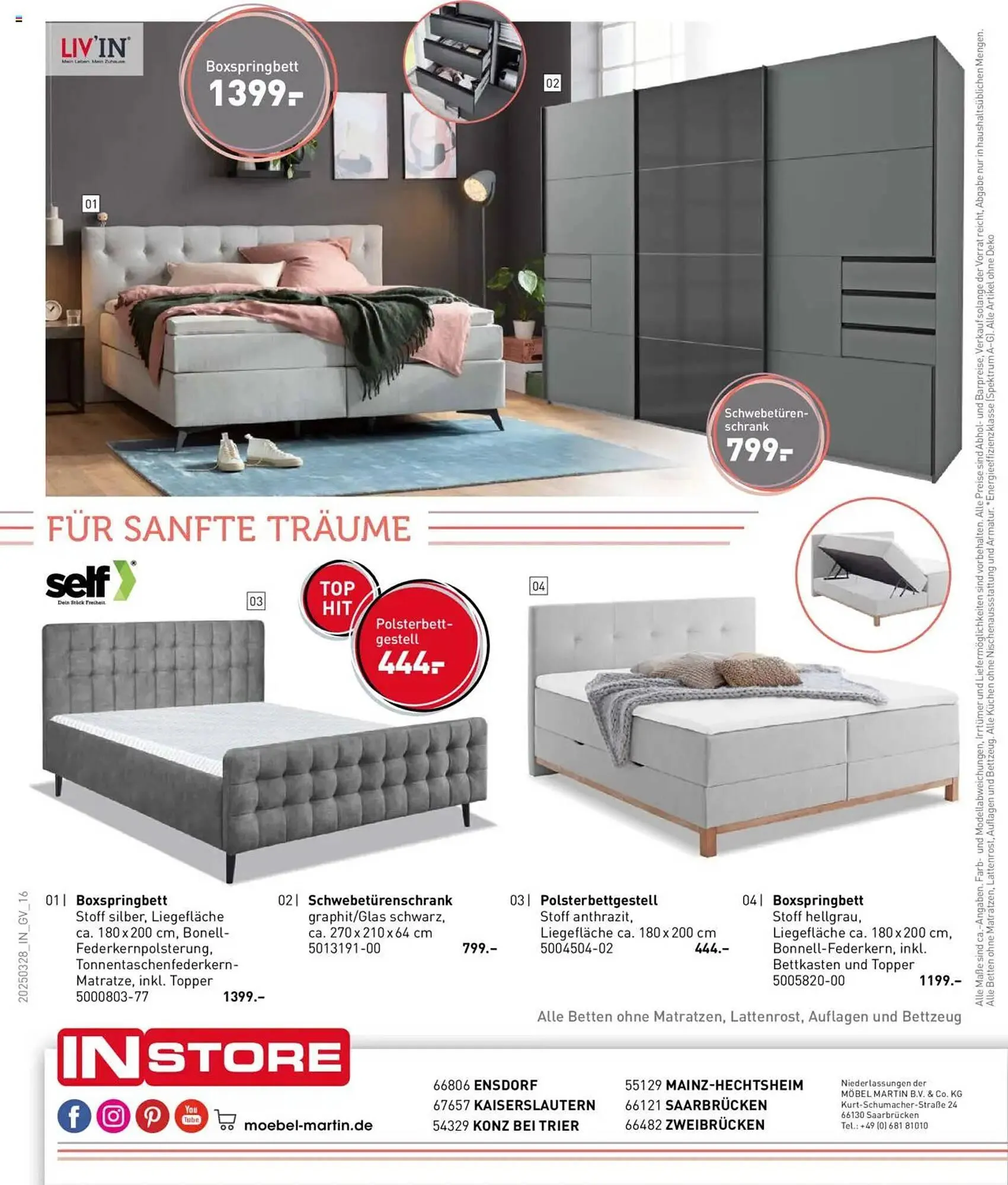 Möbel Martin Prospekt von 28. März bis 3. April 2025 - Prospekt seite 16